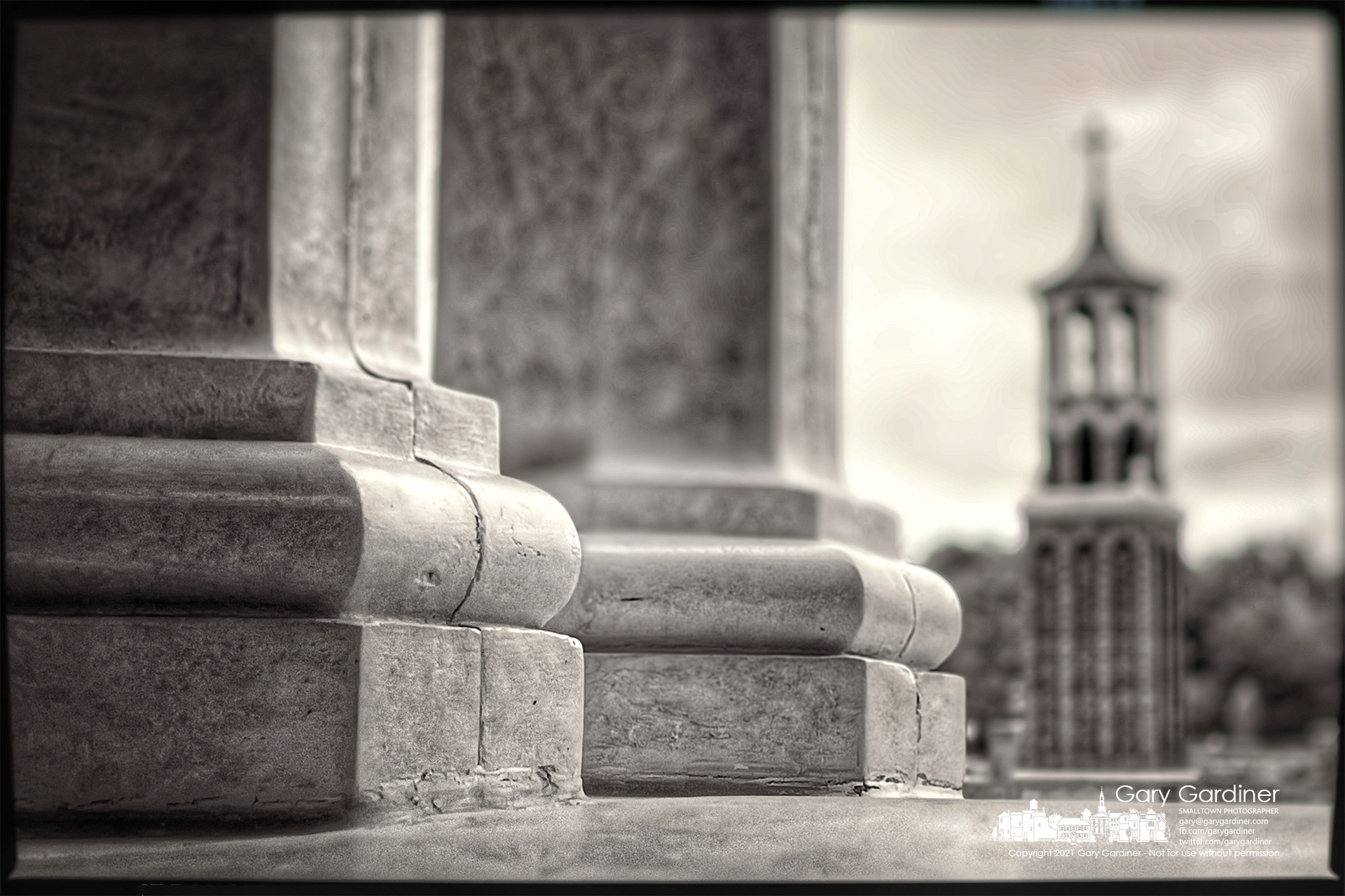 Cloudy skies, brisk winds, and low temperatures greeted parishioners for early Sunday Mass at St. Paul the Apostle Catholic Church in Westerville. My Final Photo for May 30, 2021.