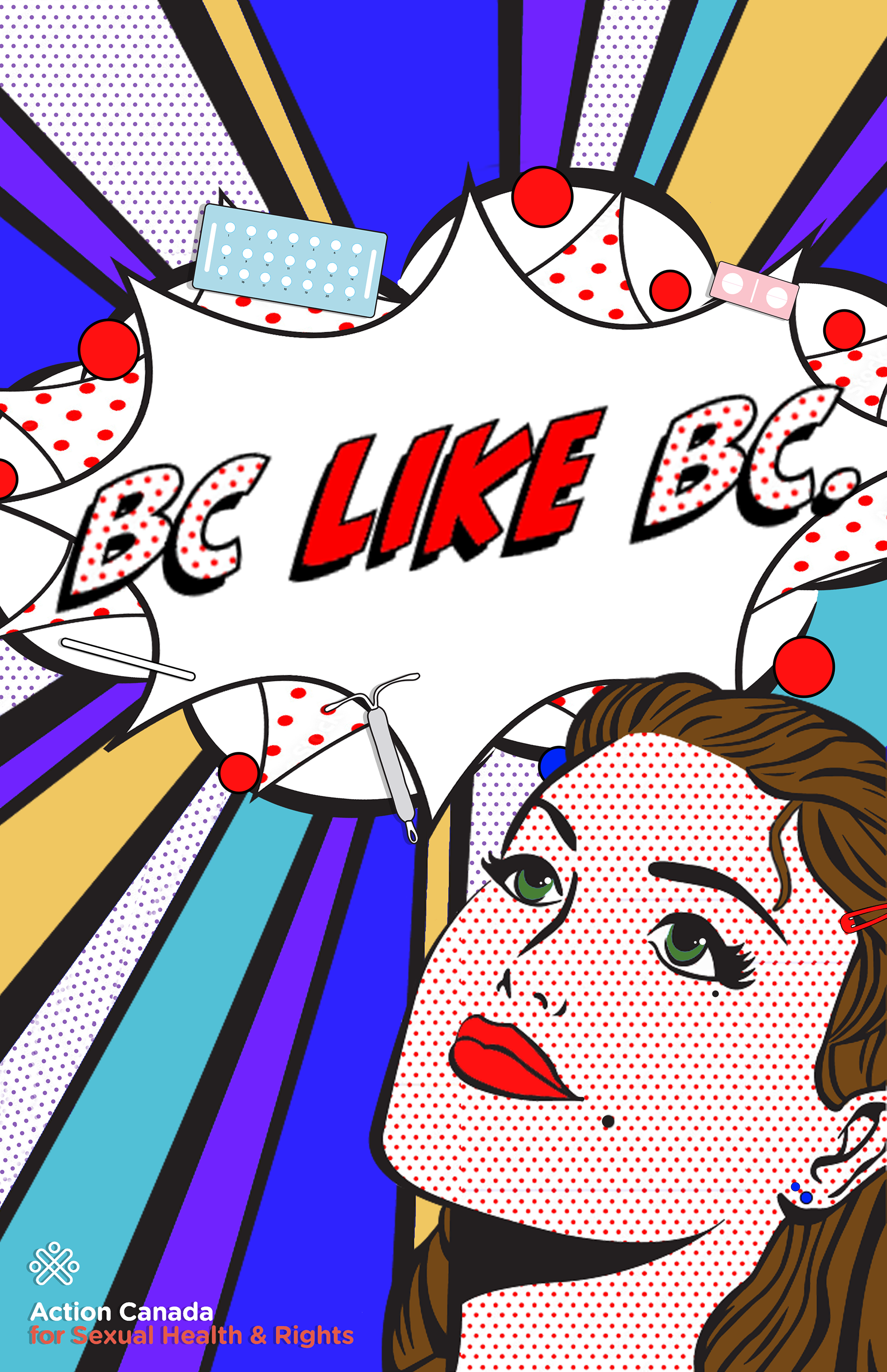 Pop Art posters created using Adobe Illustrator and Photoshop