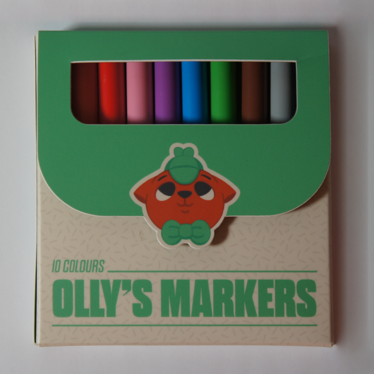 Front of Markers Packaging