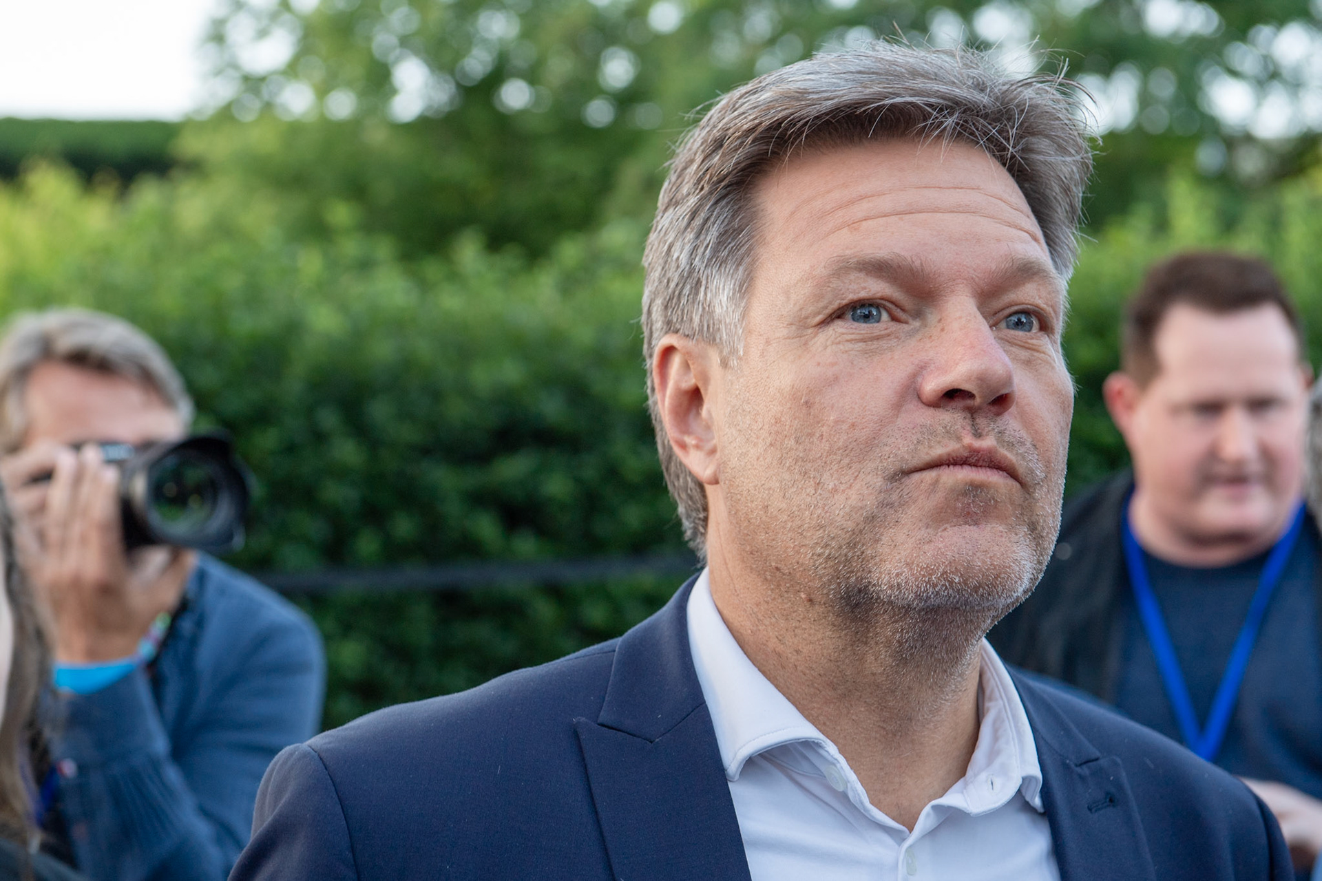 Produzentenfest 2024 mit Robert Habeck und Claudia Roth