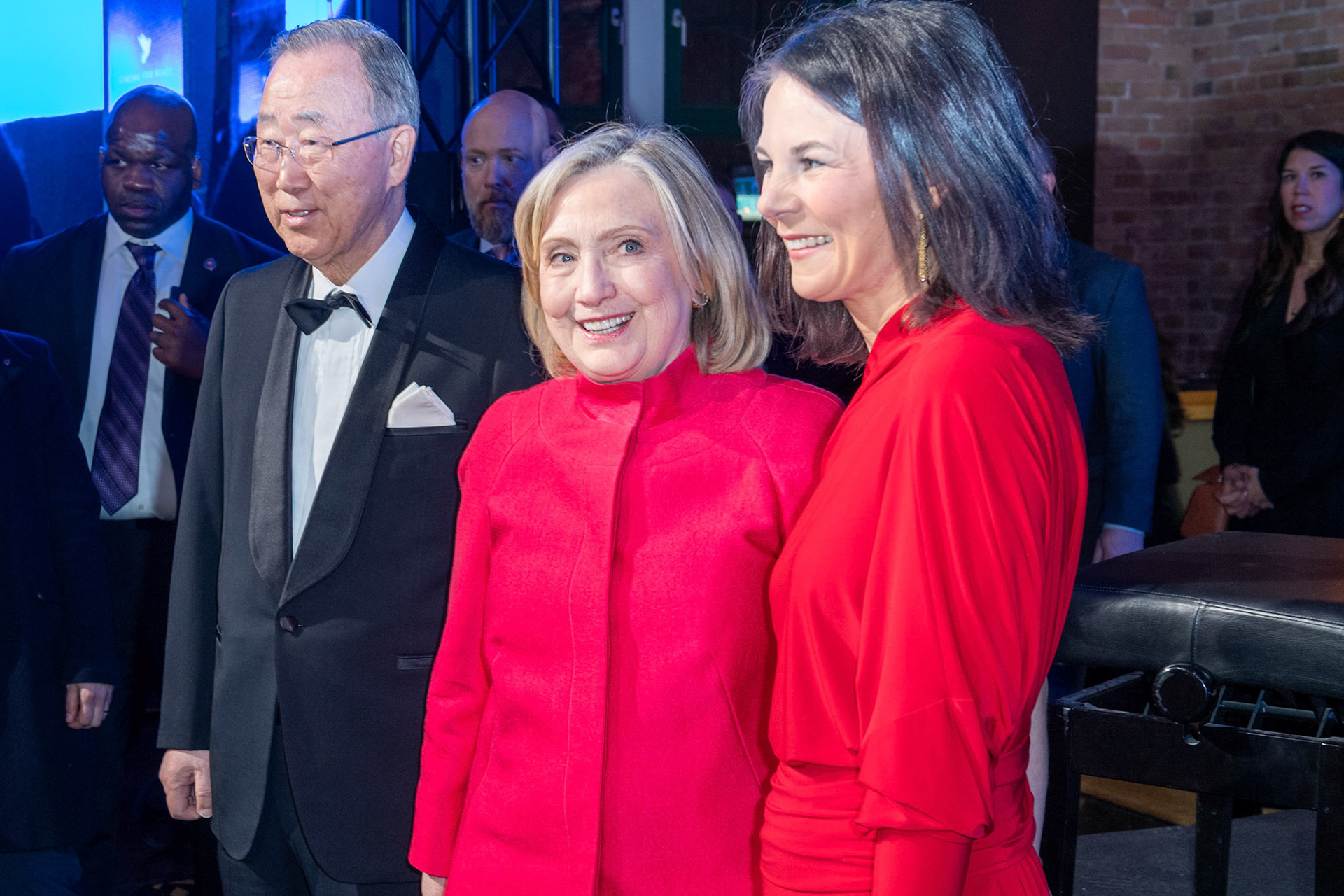 Ban Ki-Moon, Hillary Clinton, Annalena Baerbock