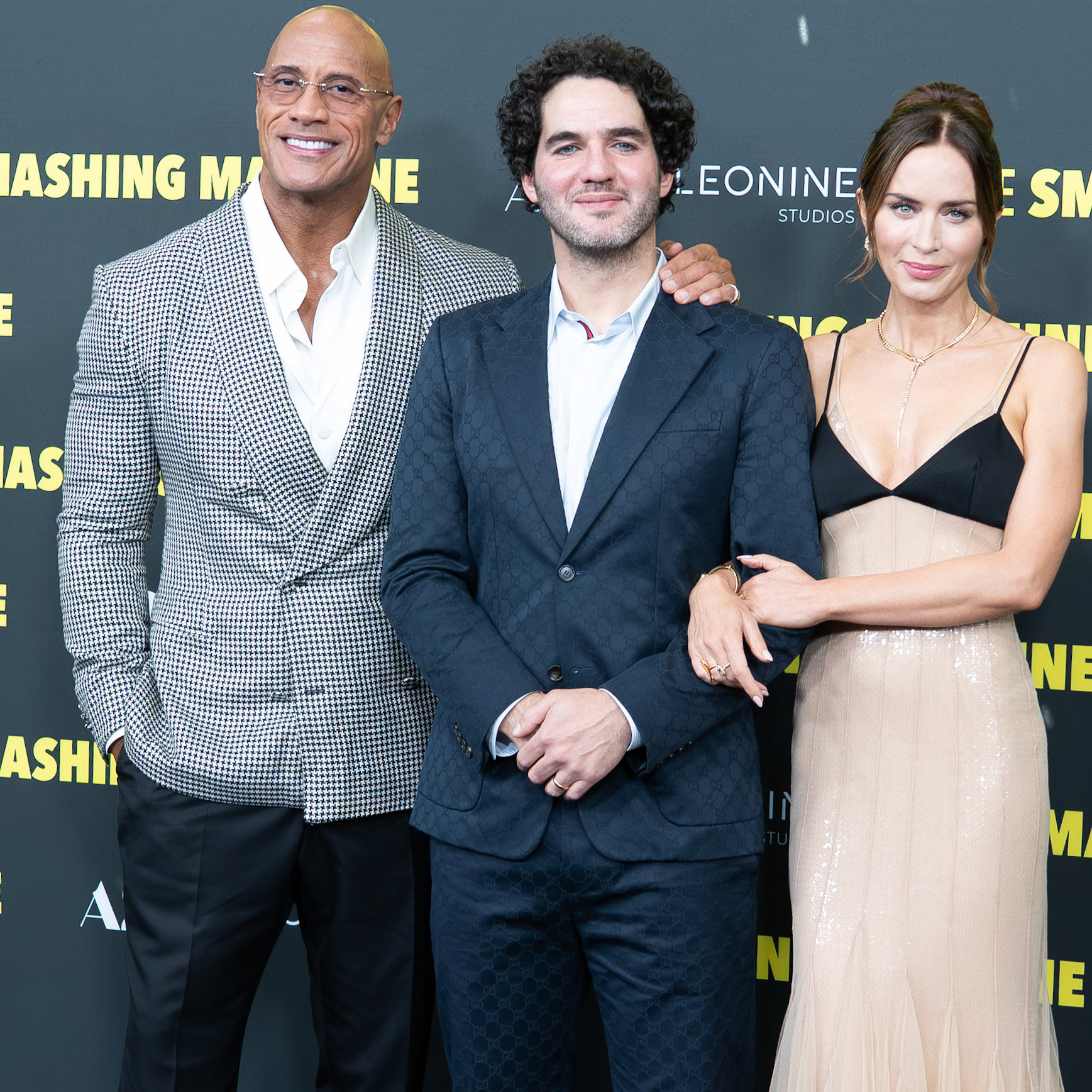 The Rock Dwajne Johnson, Emily Blunt, Benny Safdie