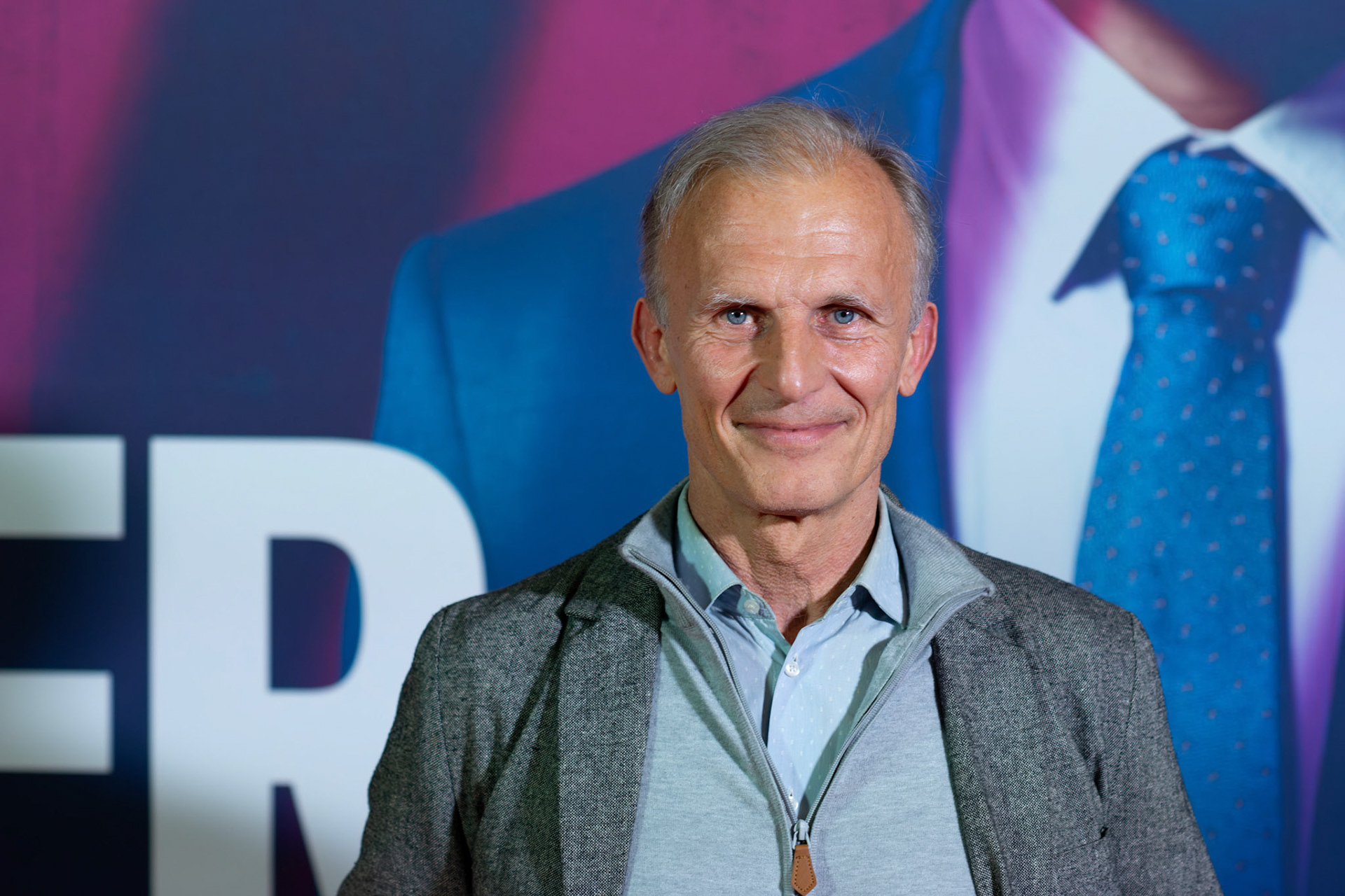 Richard Erwin Sammel bei der Premiere: "A Better Place"