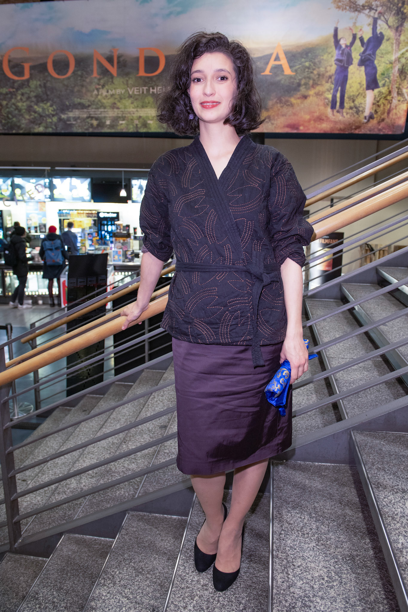 Schauspielerin Mathilde Irrmann, Hauptdarstellerin in "Gondola"