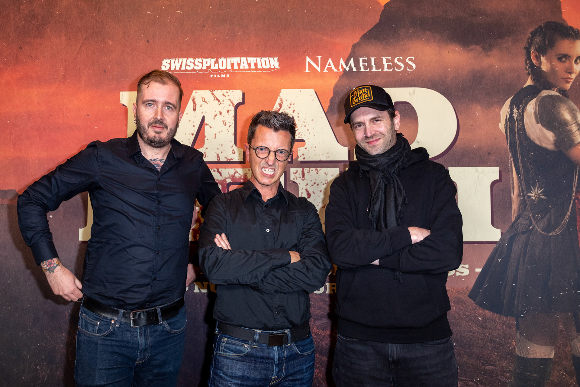 Regisseur Johannes Hartmann, Produzent Valentin Greutert, Regisseur Sandro Klopfstein