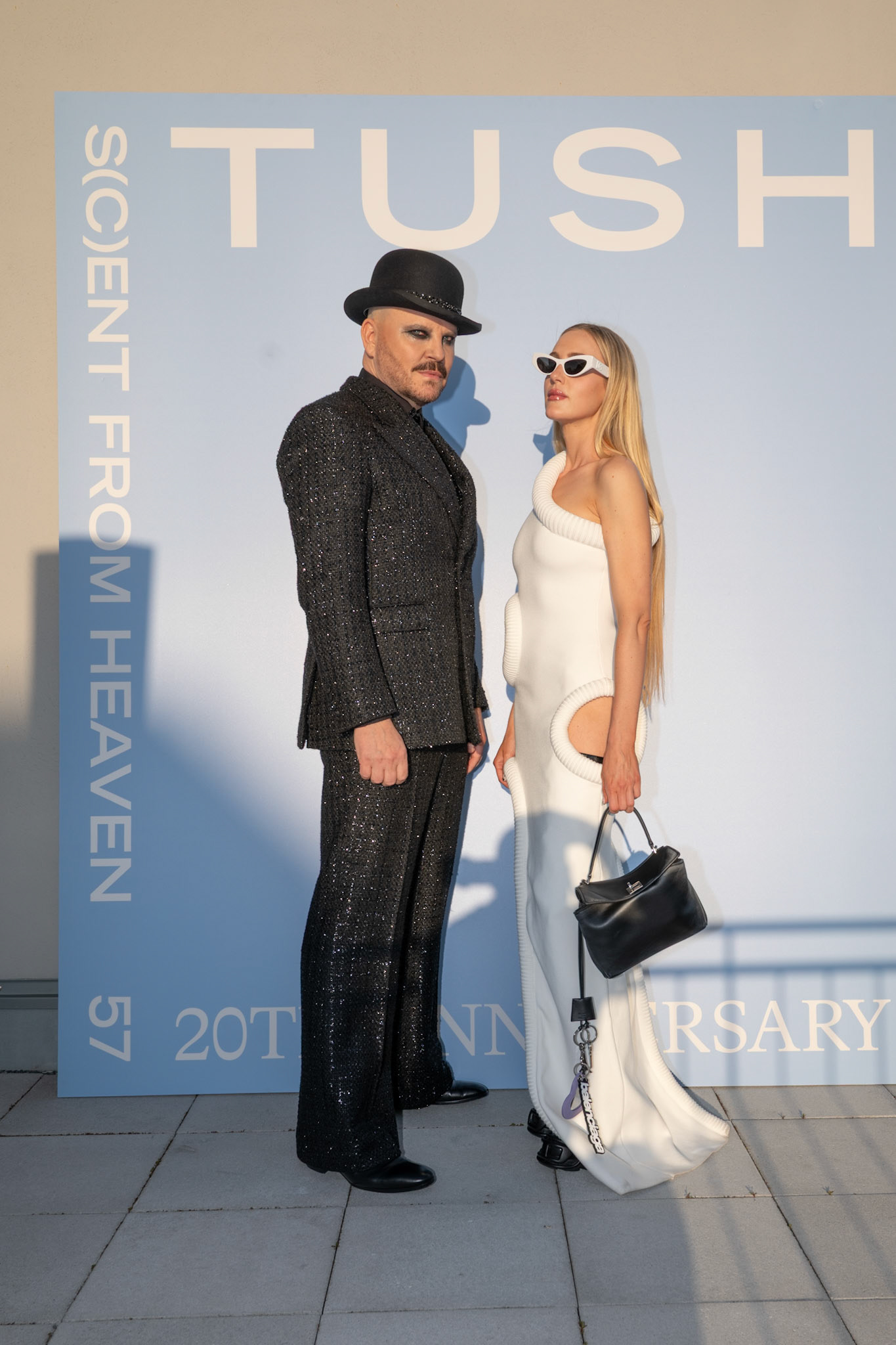 20 Years TUSH Magazine Party powered by Mugler: Armin Morbach und Stella Bossi