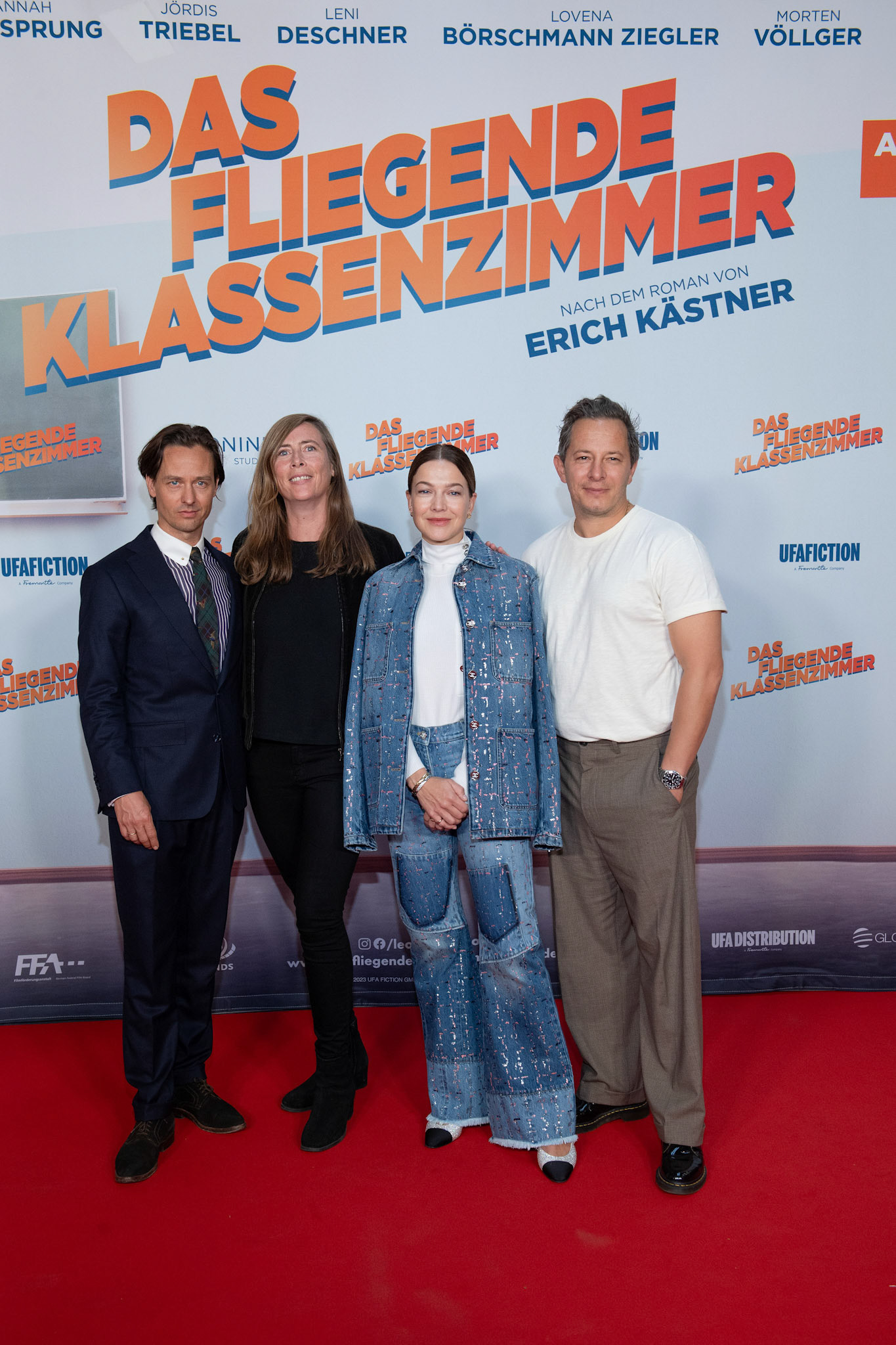 Tom Schilling, Regisseurin Carolina Hellsgard, Hannah Herzsprung, Trystan Puetter