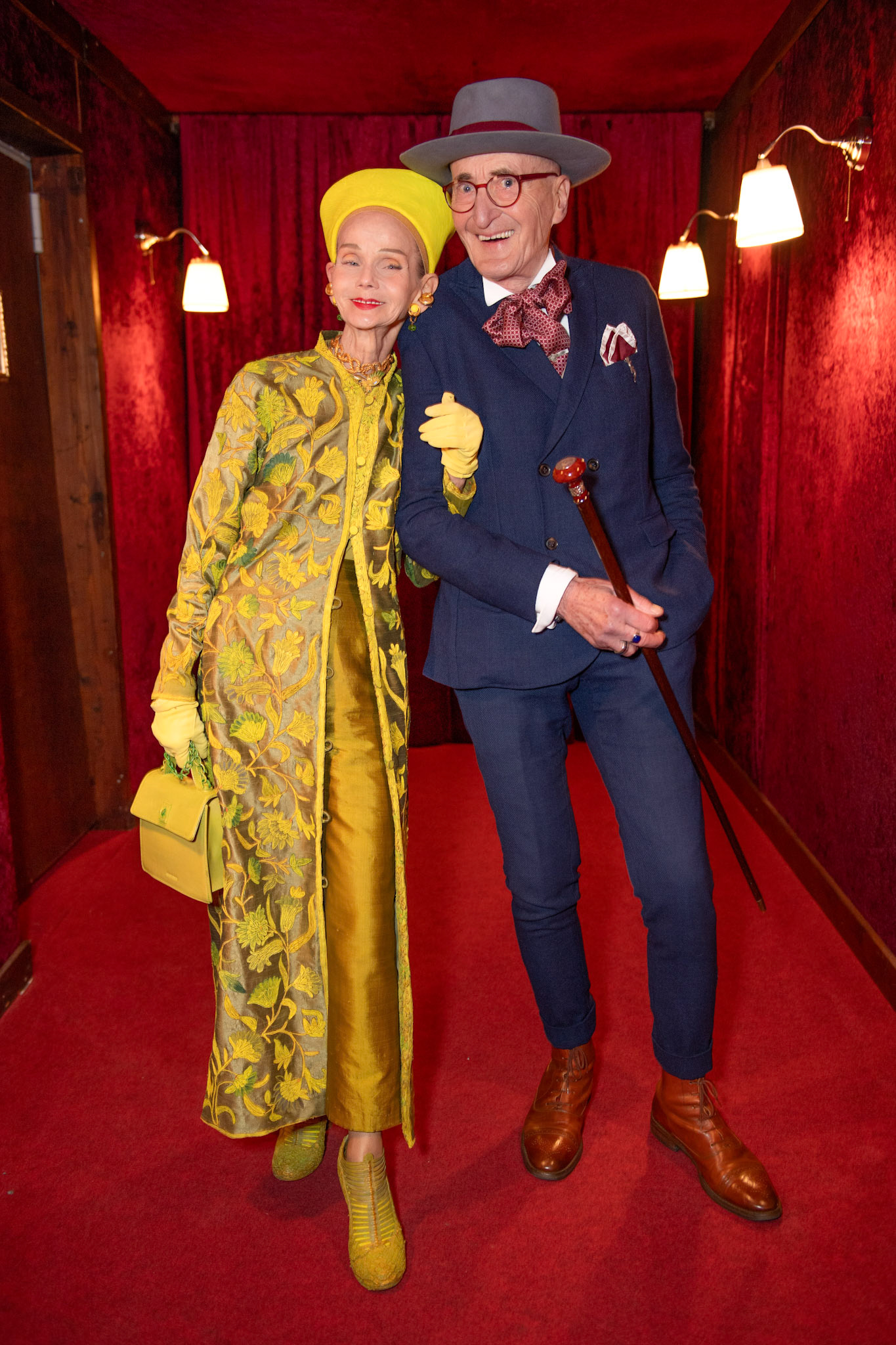 Palazzo Gala-Premiere im Palazzo-Spiegelpalast  - Britt Kanja, Guenther Krabbenhoeft