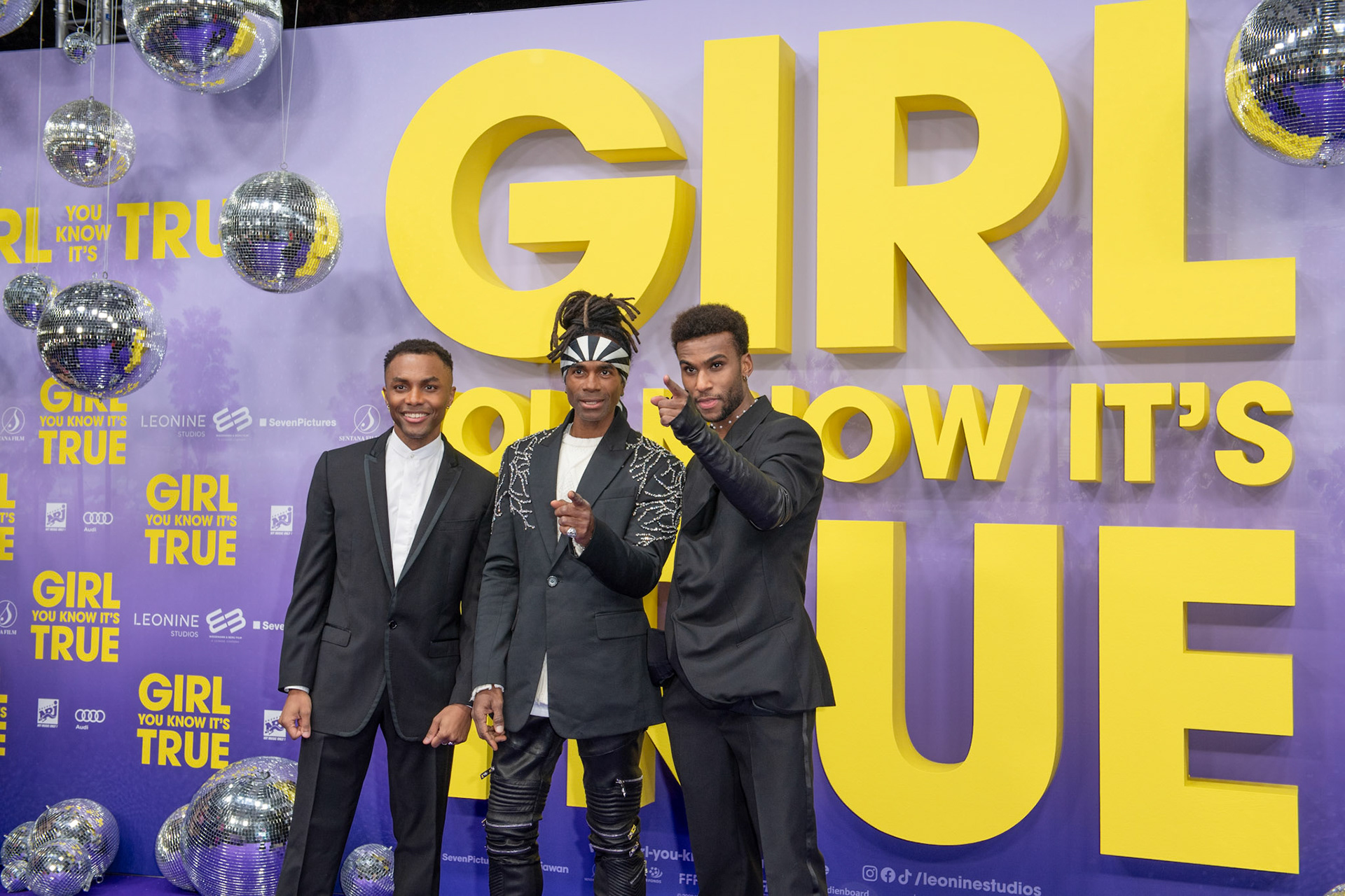 Premiere von "Girl you know it´s true" mit Fabrice Morvan
