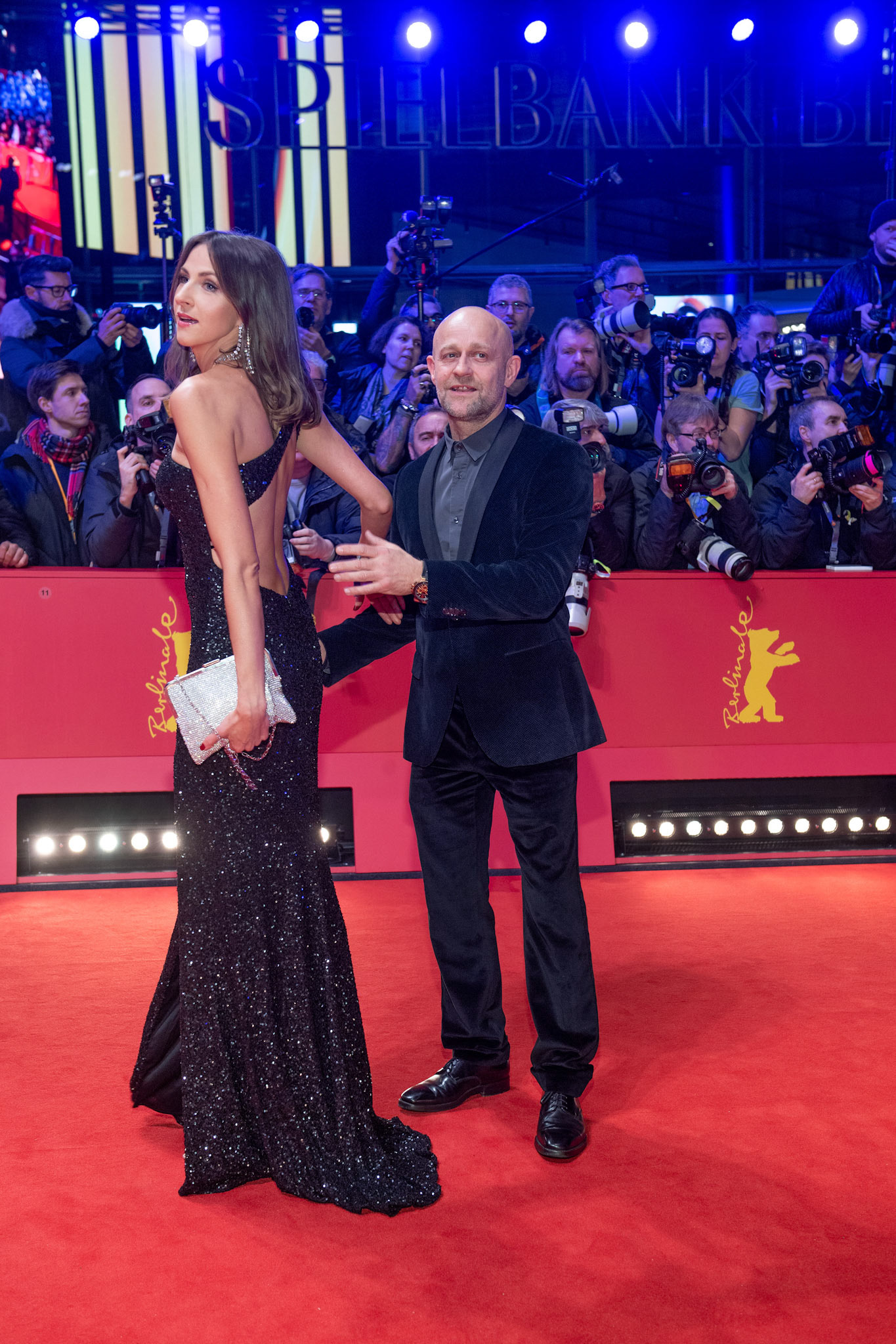 Juergen Vogel mit Freundin