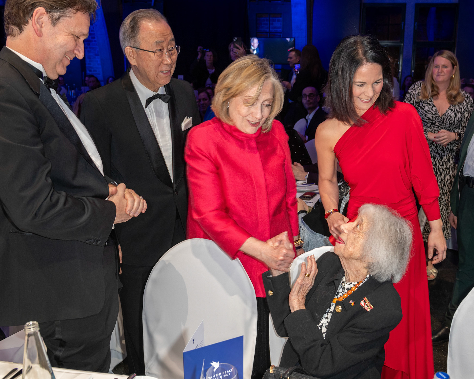 Ban Ki-Moon Hillary Clinton, Margot Friedländer, Annalena Baerbock