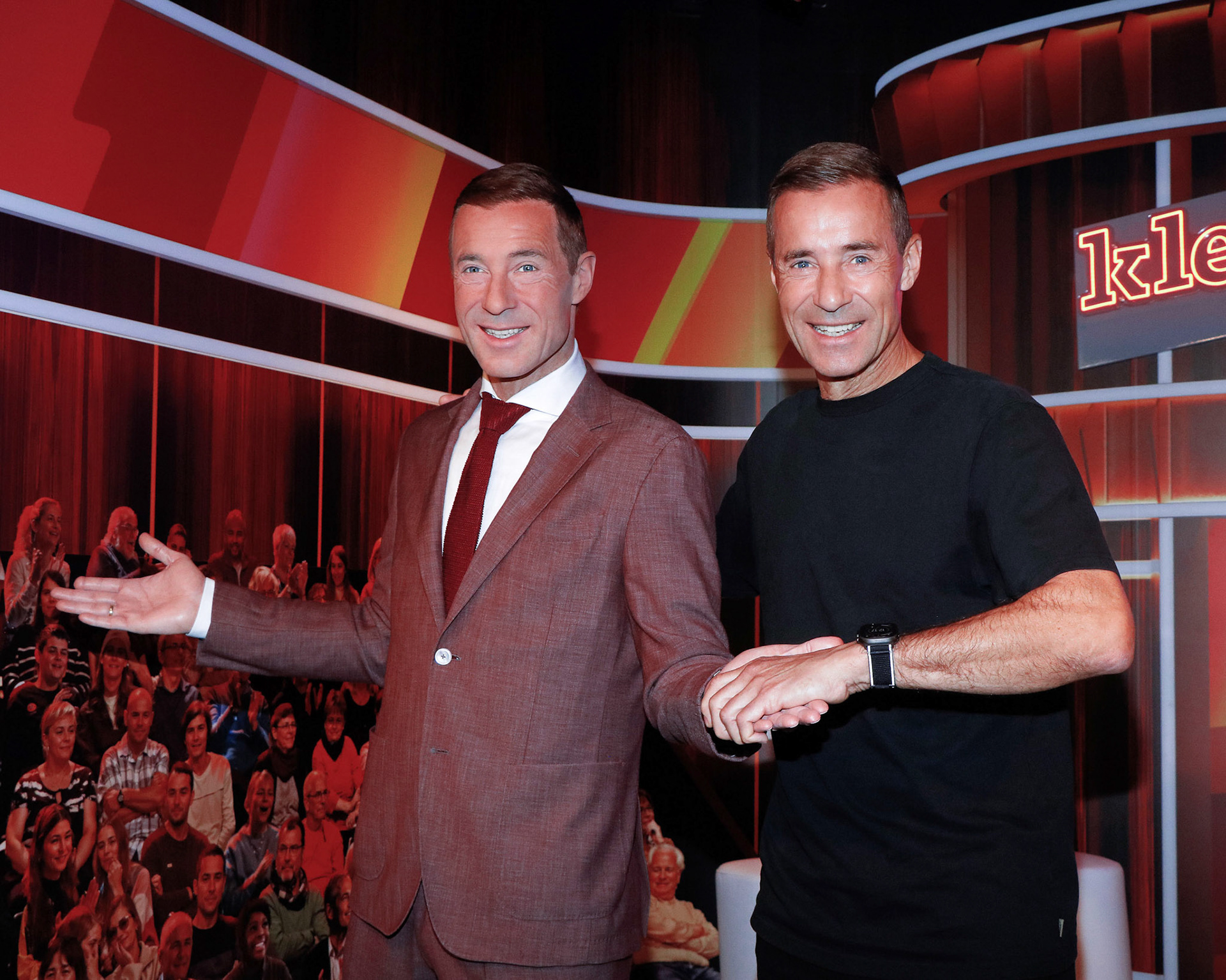 Kai Pflaume beim Launch seiner Wachsfigur bei Madame Tussaud's Berlin am 24.9.2025