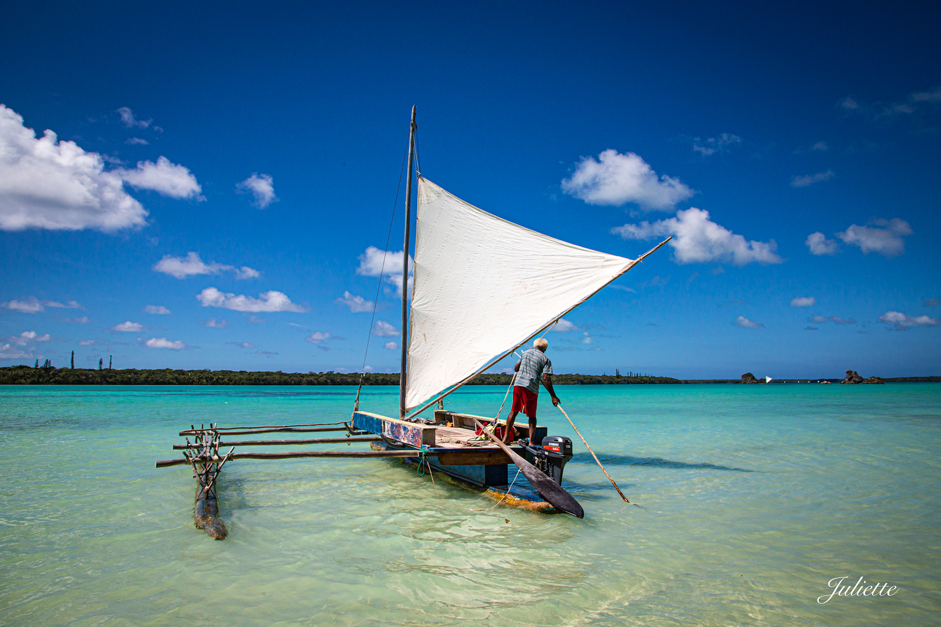 Pirogue de l'île des Pins
