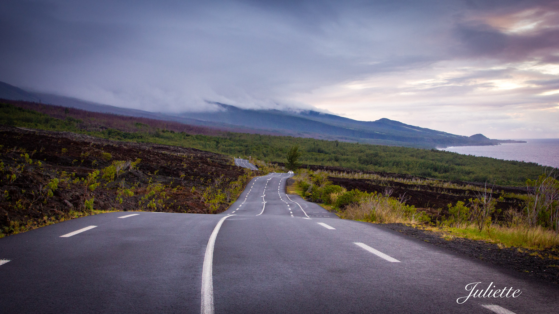 Route des laves - La Réunion