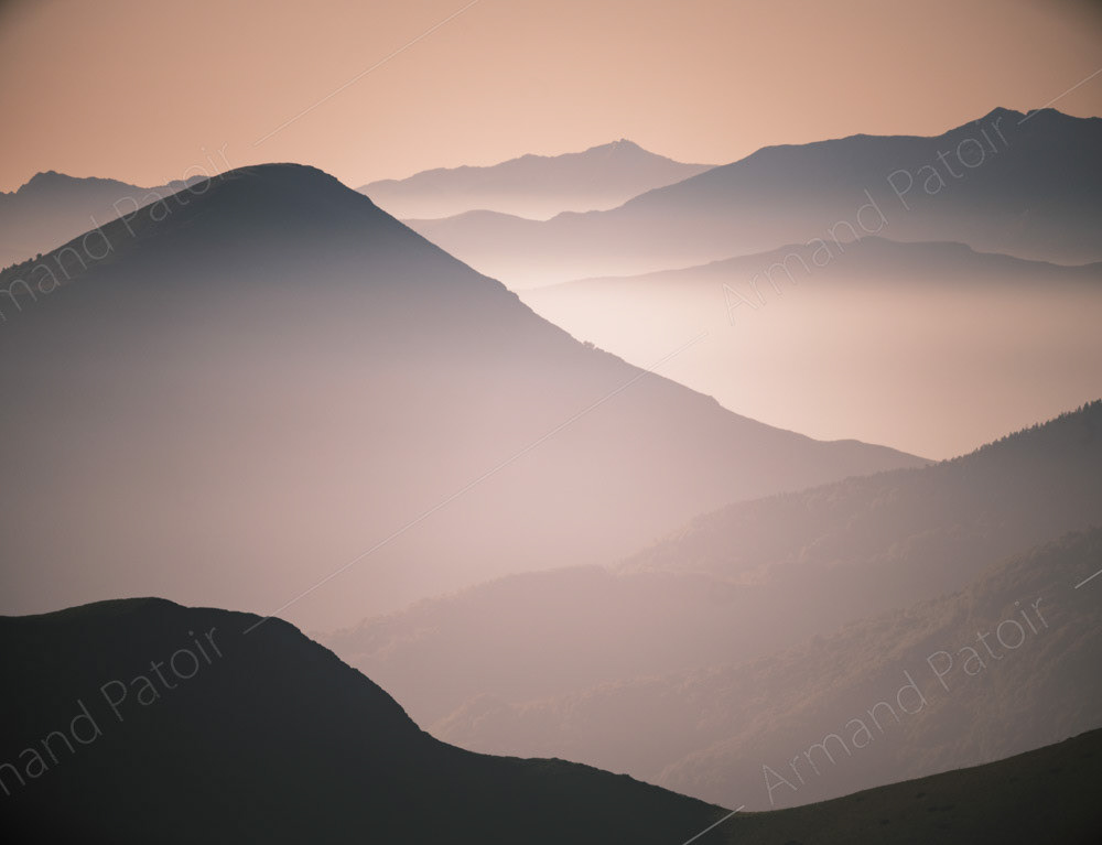 Brume mystique sur le Couserans.