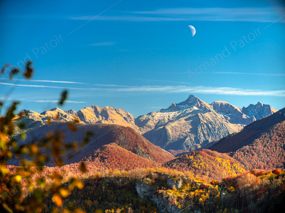 Le beau mont Valier.