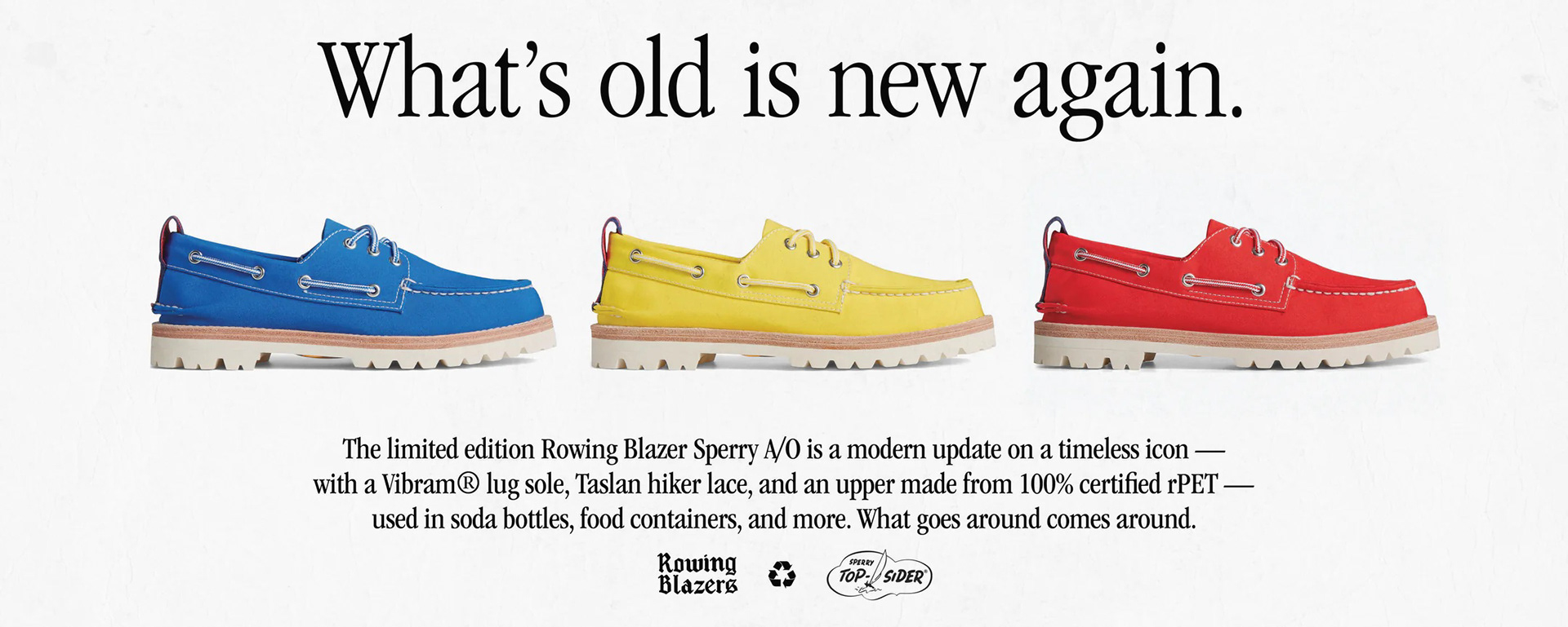 Rowing Blazers x Sperry Top-Sider Spring 2022