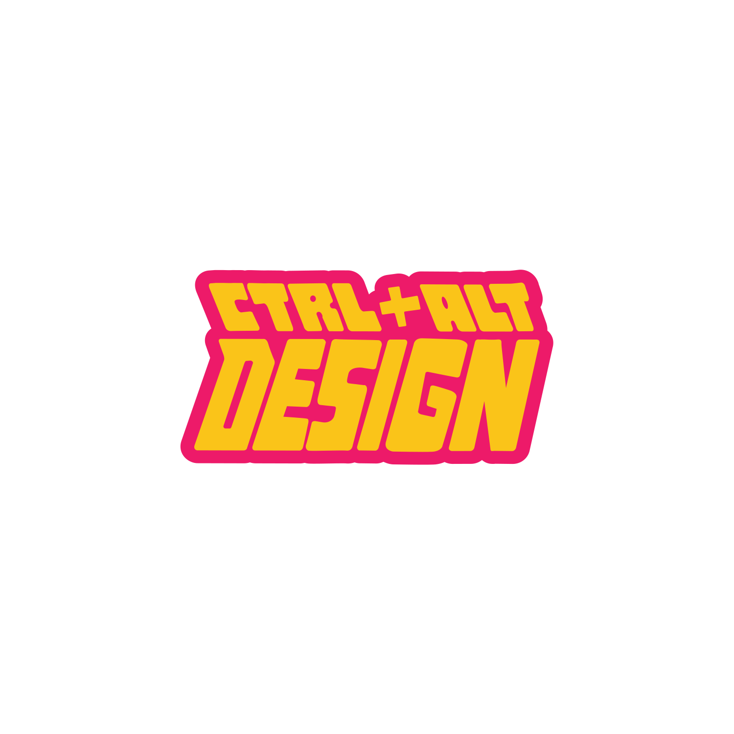 Ctrl + Alt design logo