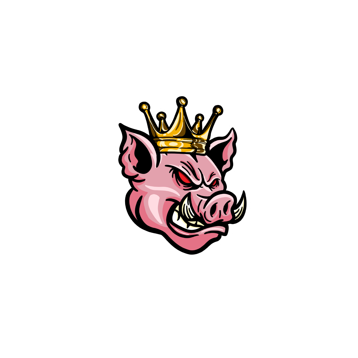 King Of The Pigs Mascot