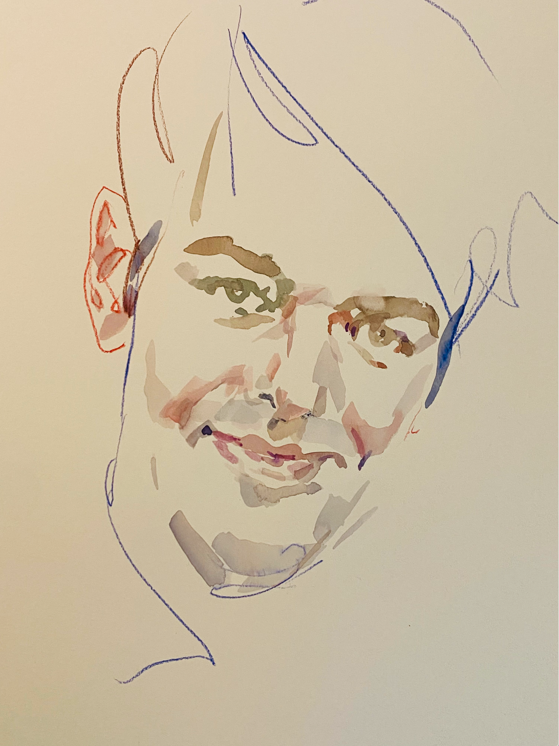 commission watercolor portrait