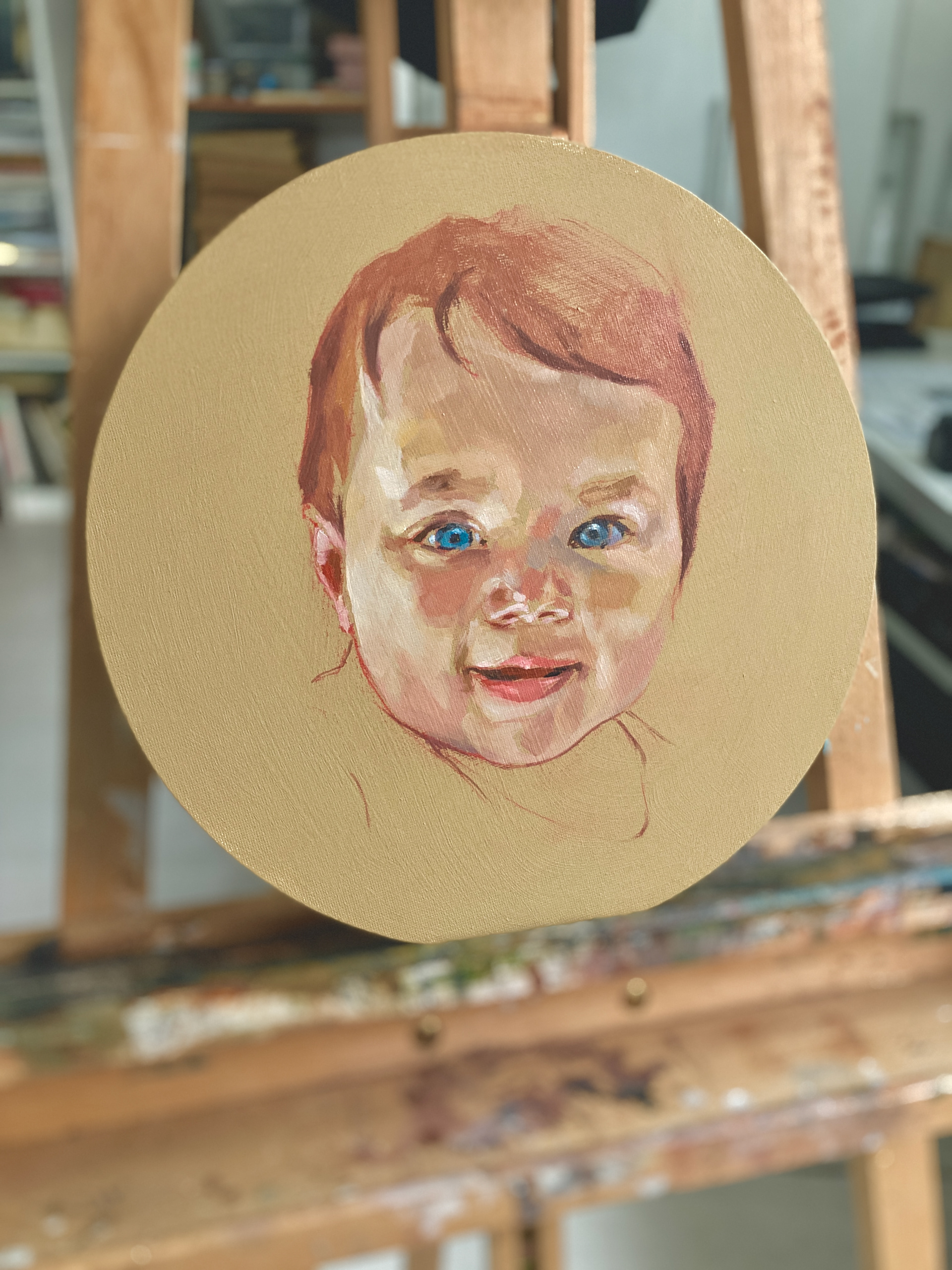 commission oil portrait