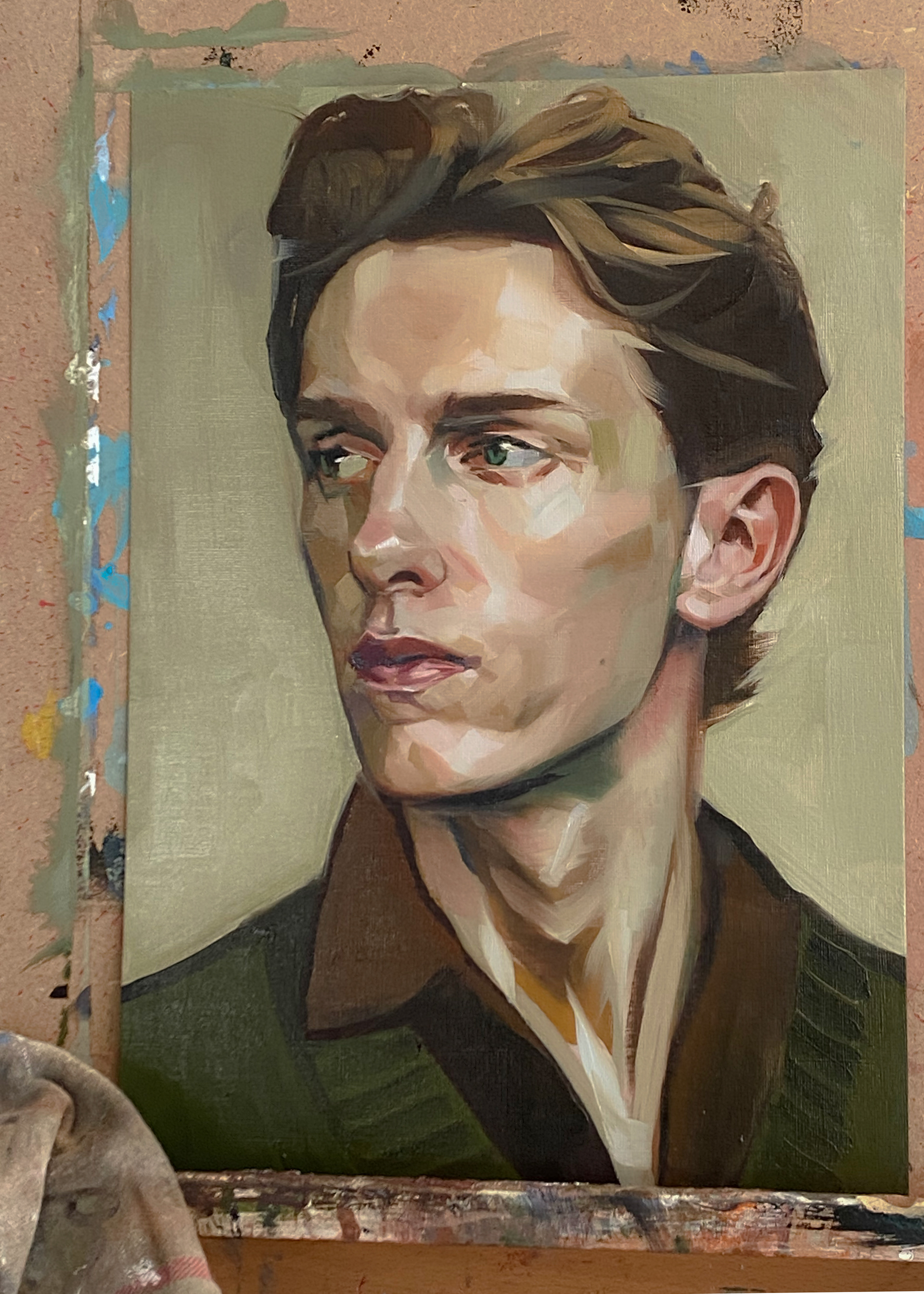 commission oil portrait