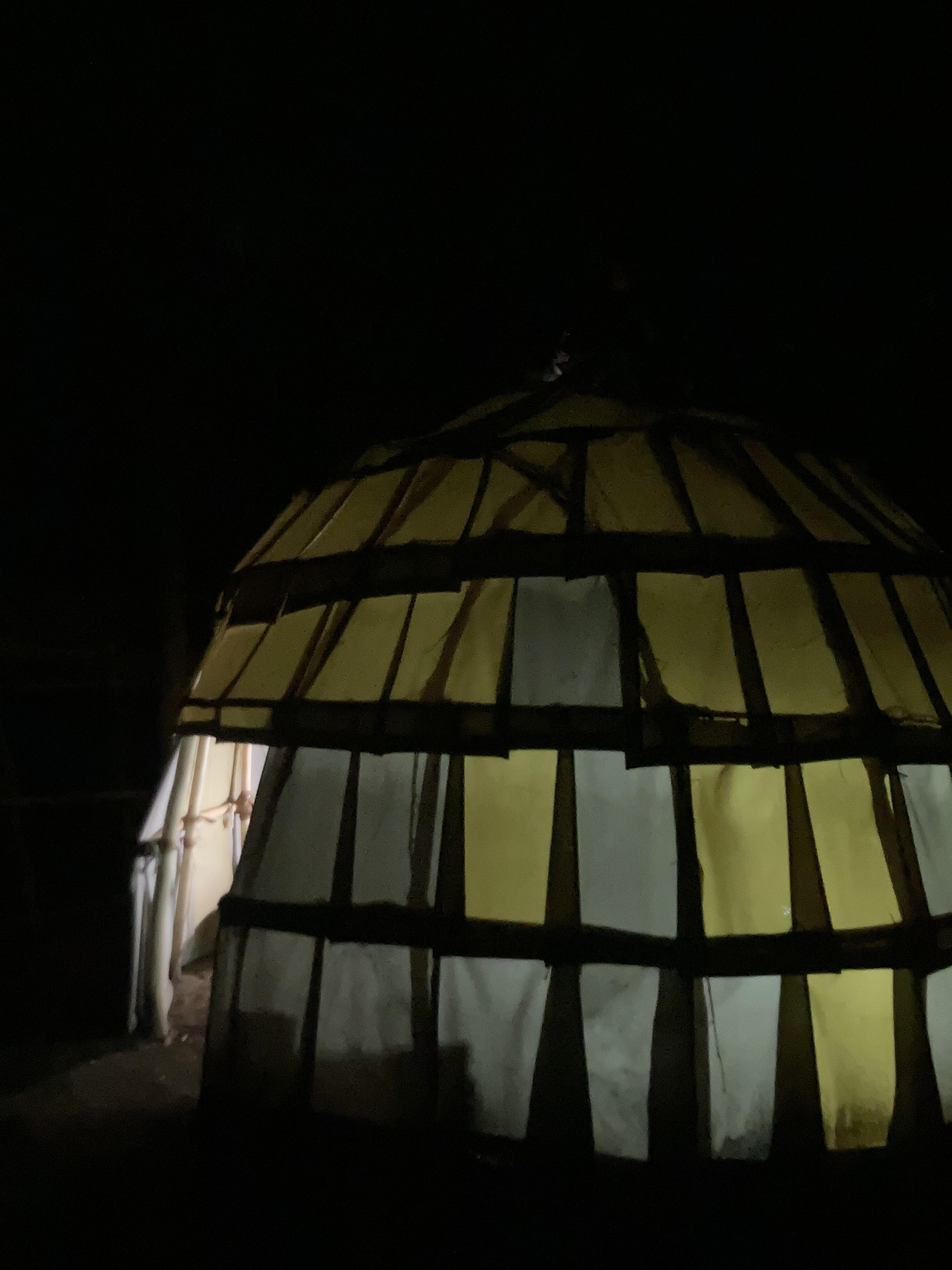 Wetu at night