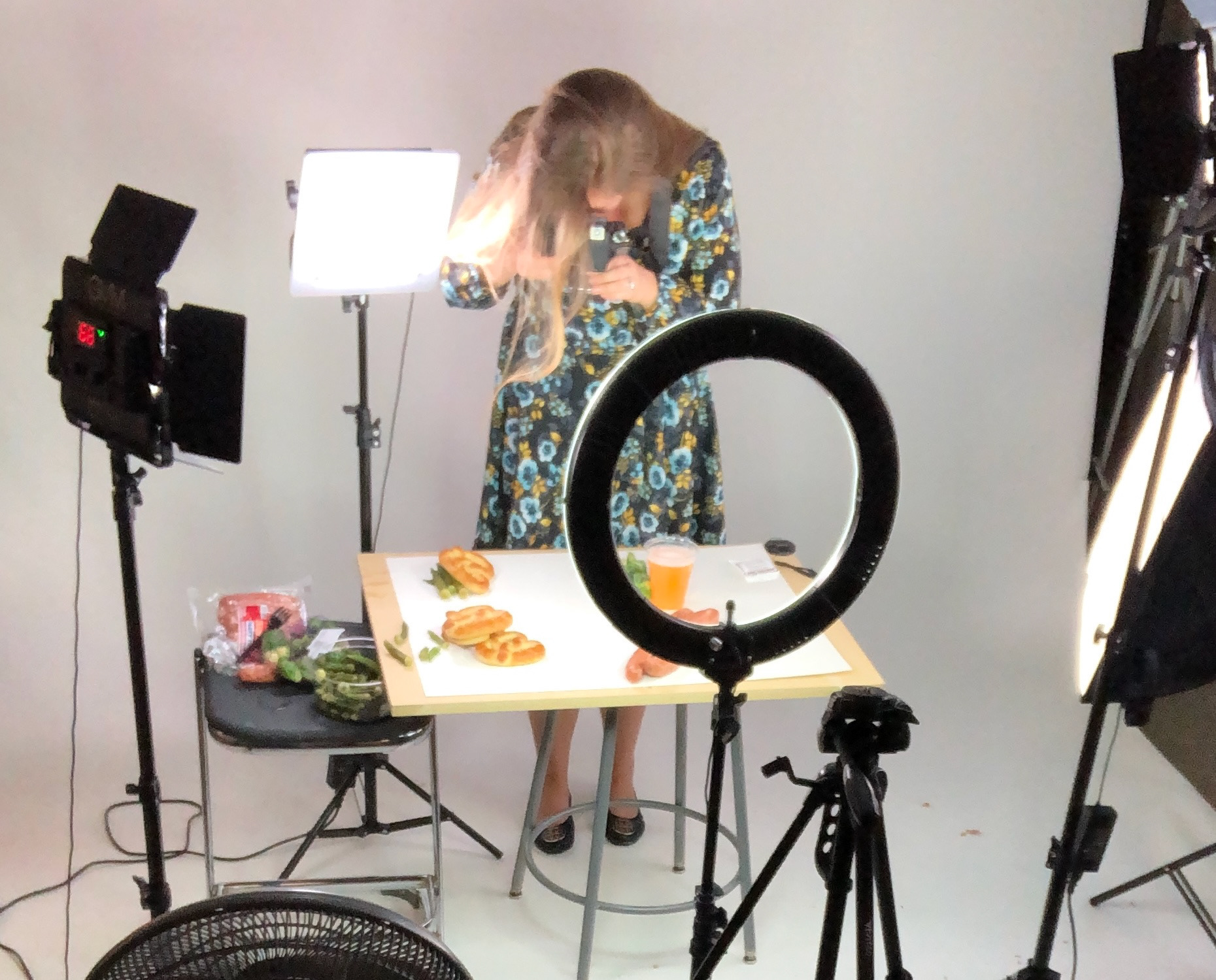 Photographing for rehearsal invitations