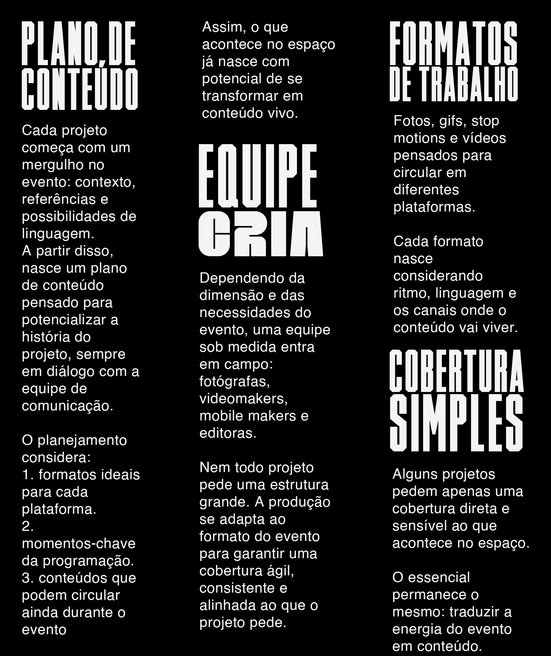 Plano de conteúdo e metodologia de cobertura da profissional videomaker olhar chave da produtora audiovisual cria ativaz