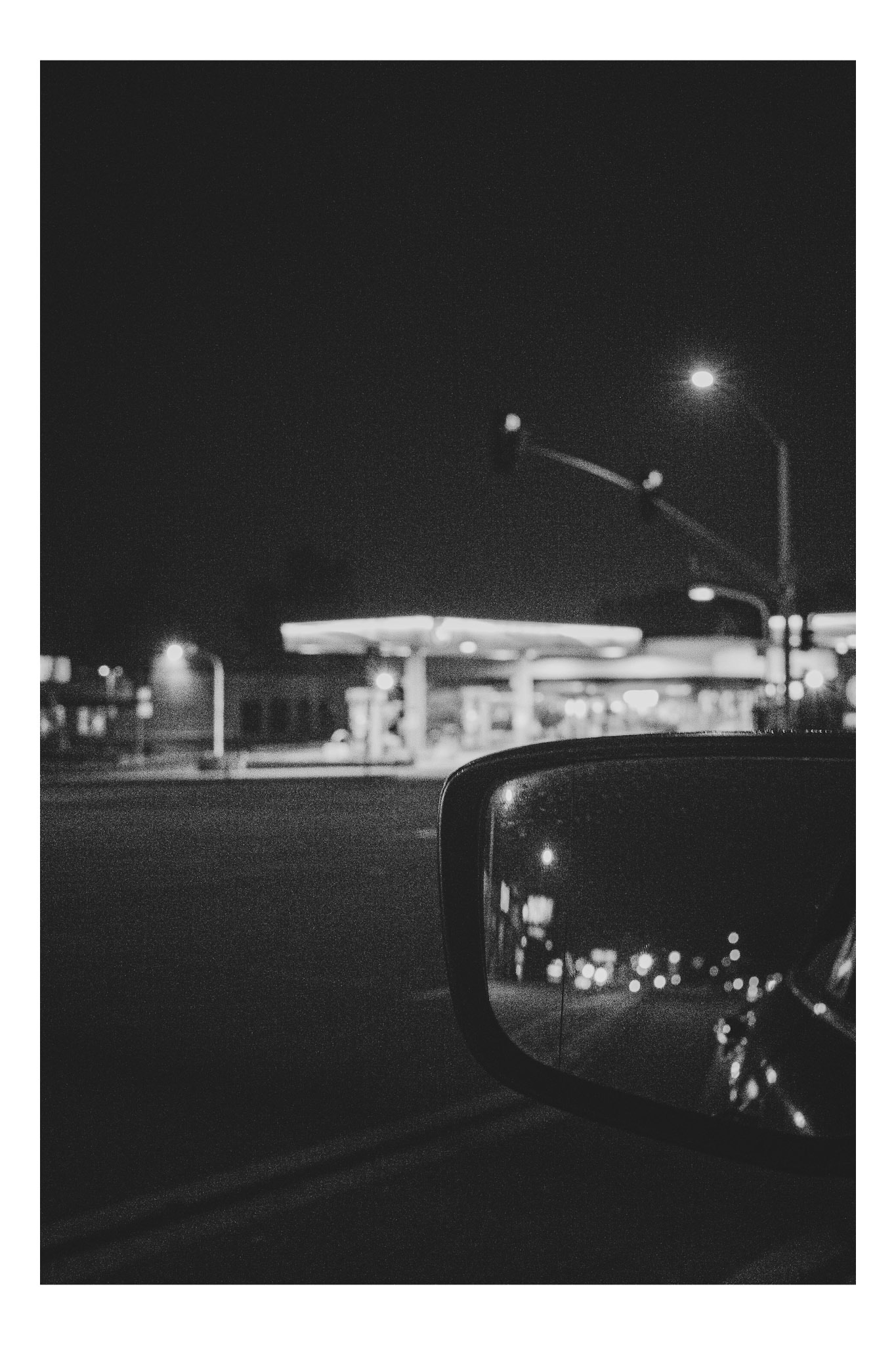 Night Drive Reflections, Los Angeles, 2023