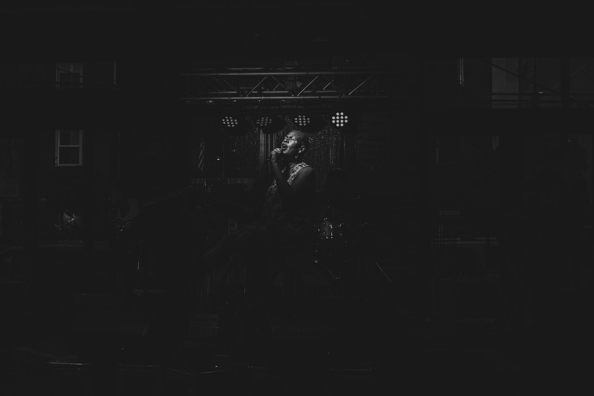 Local Artists Margie Perez performing at the 3090 bar at Frenchman St, New Orleans, La, 2014