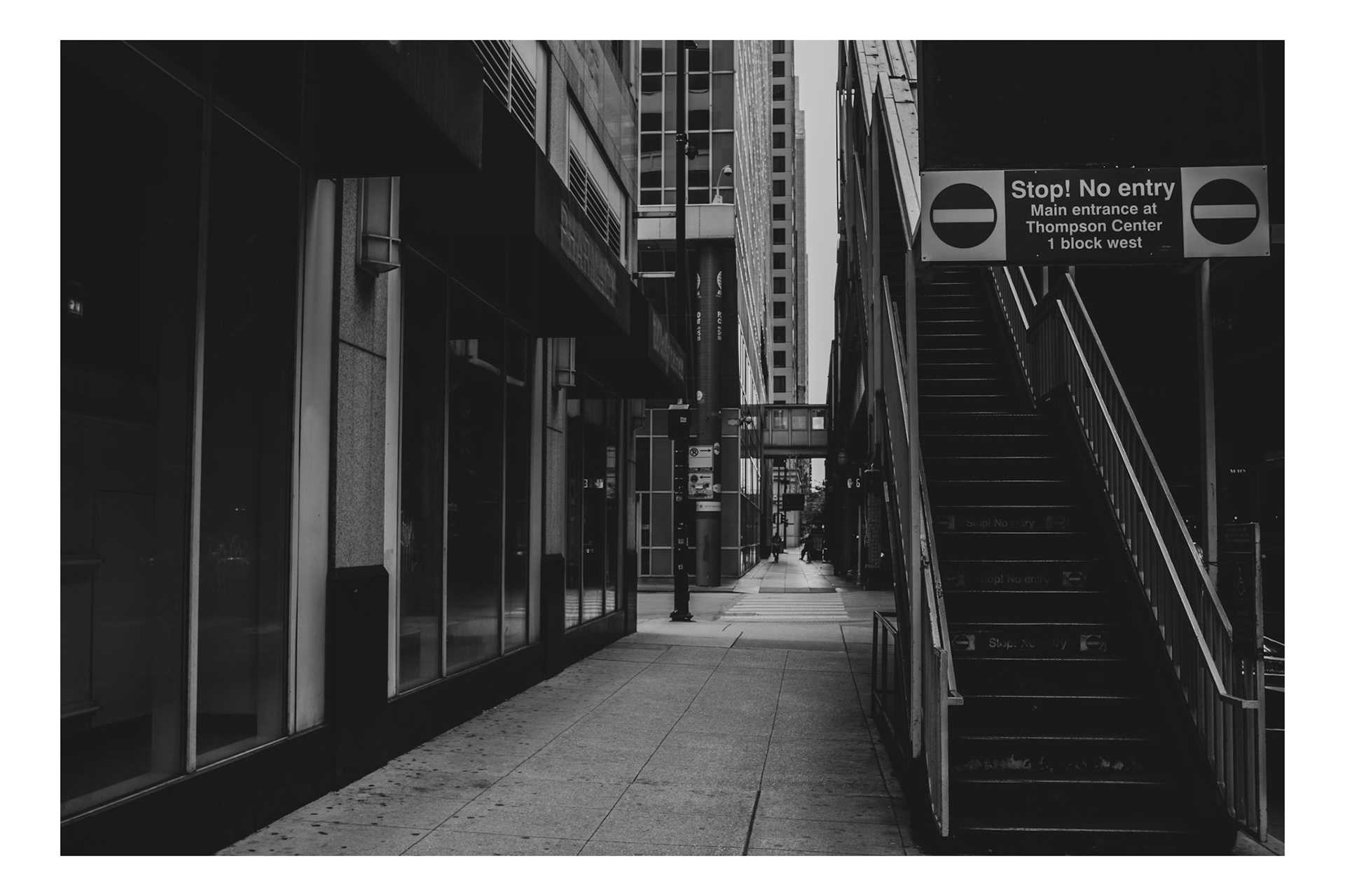 No Entry, Chicago, Il, 2020