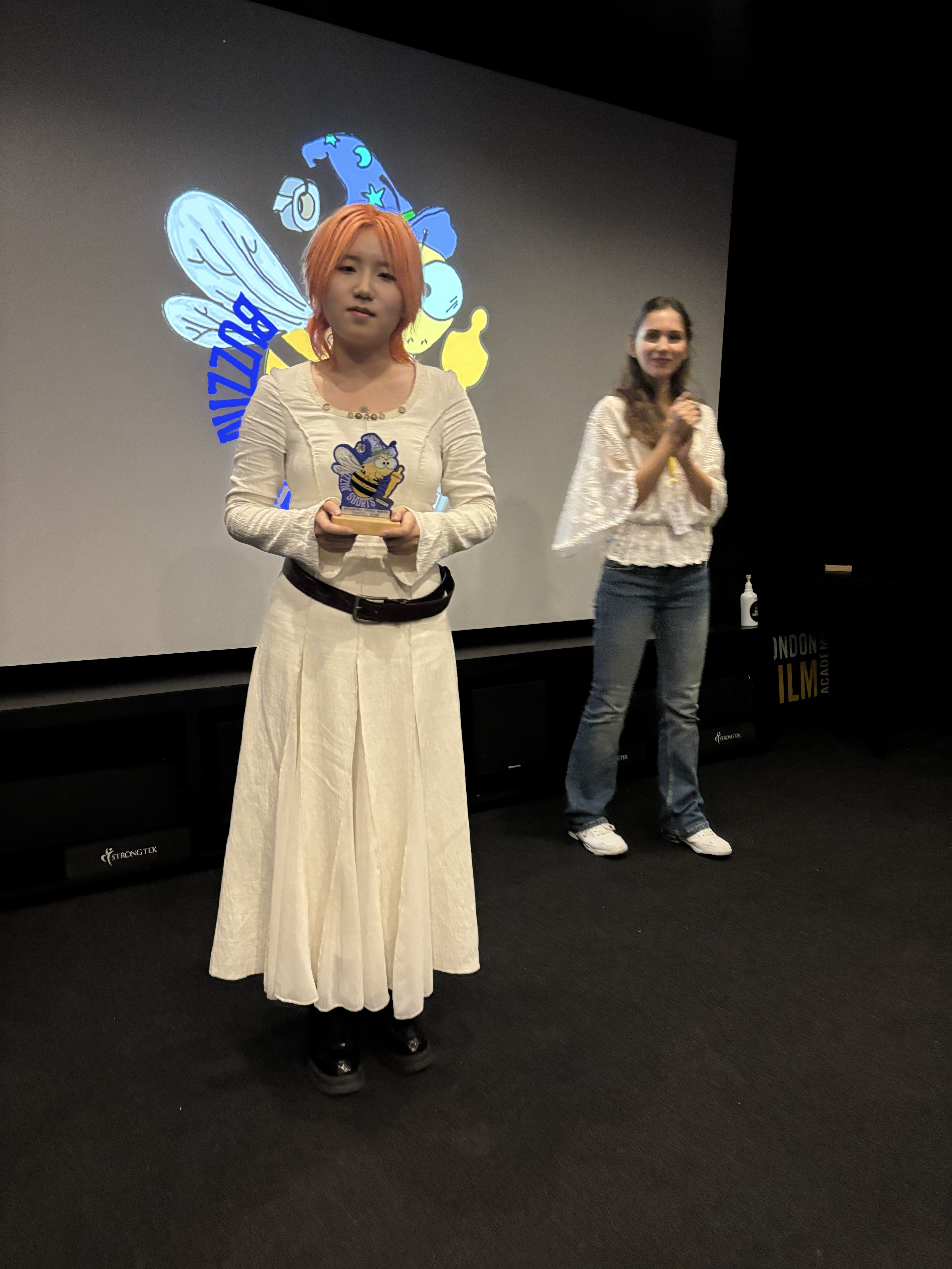 Audience Choice Award Student winner “Until Alive” with director Grace Z Chou.