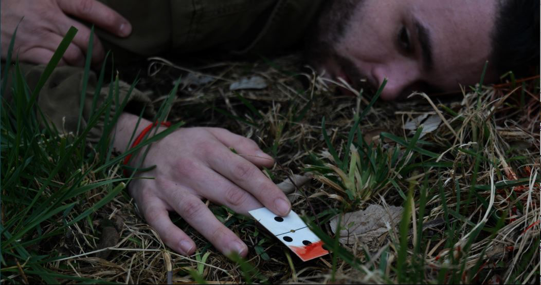 Original Ogdens cigarette card from the Domino Set