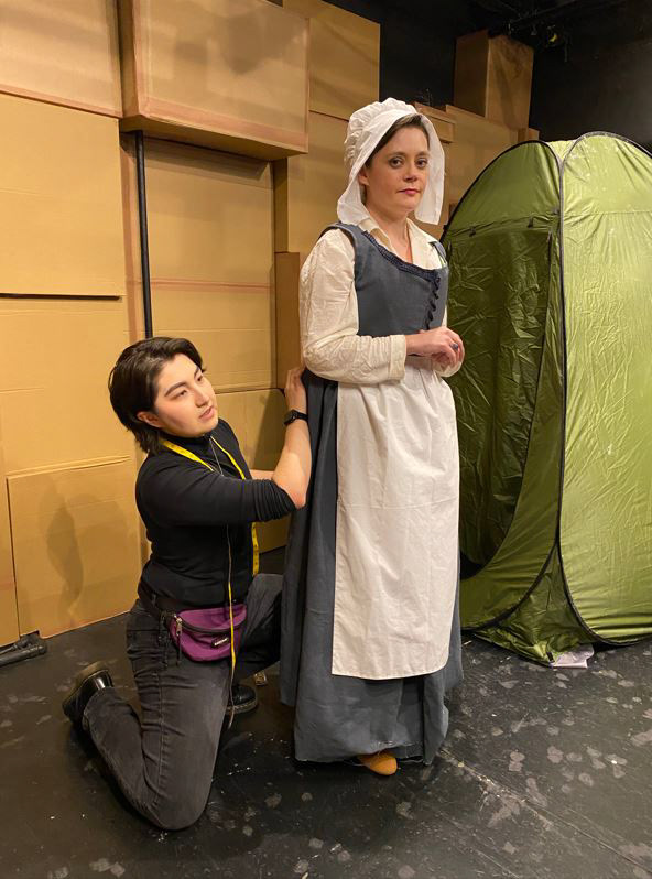 PRIG costume fitting March 2023 Verve Bee Media Ltd 