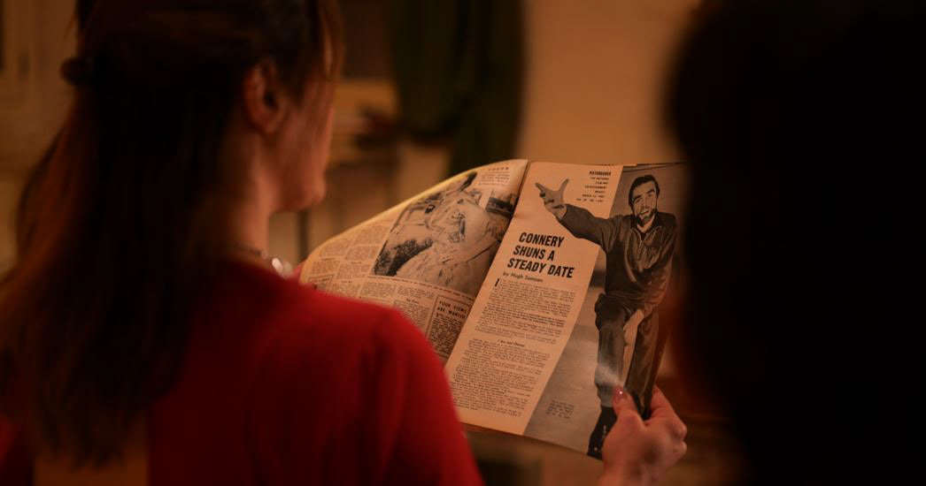 1960's Picturegoer magazine themed to film (a bond fan film)