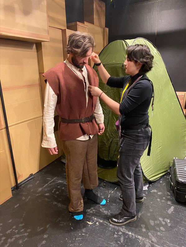 PRIG costume fitting March 2023 Verve Bee Media Ltd 