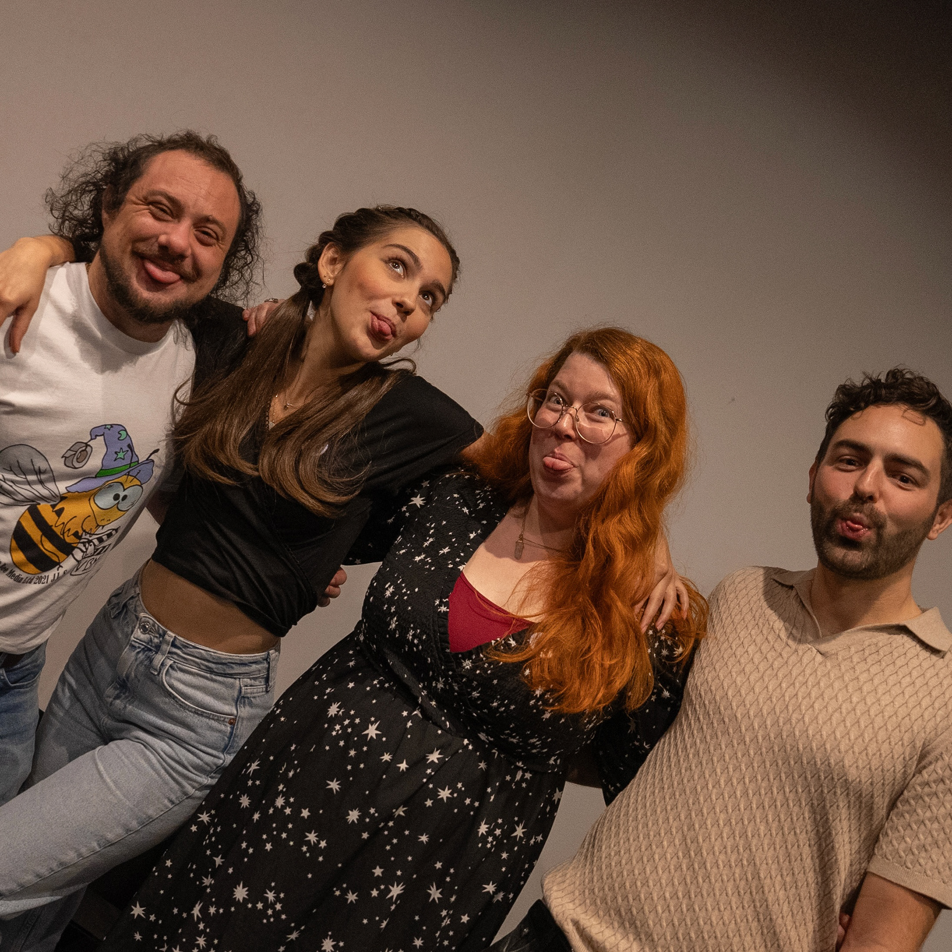 BUZZIN’ SHORTS 2024 judges Jeffrey Salkilld, Josée Bekker, Aifric O’Neill and Raki Ralko