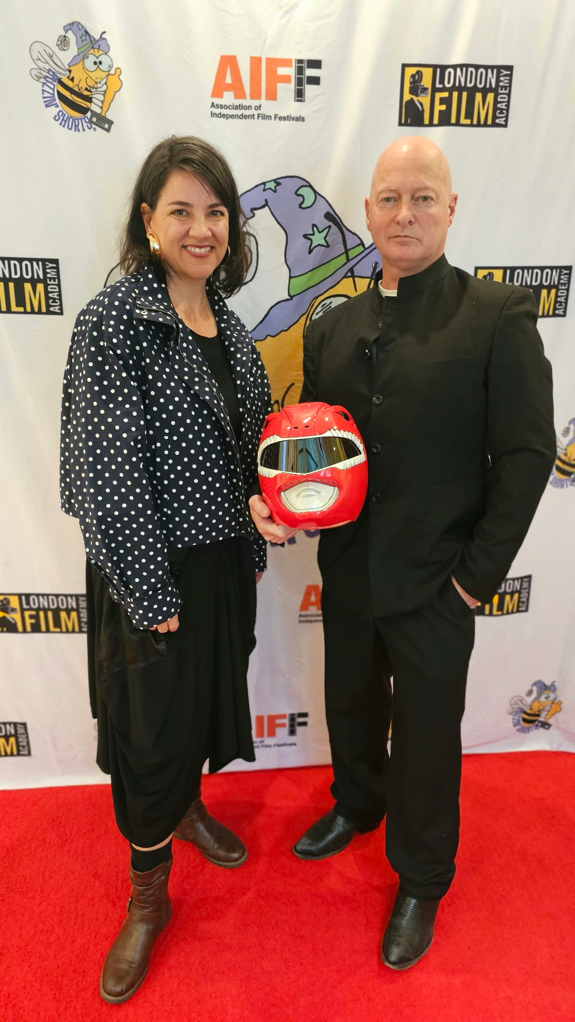 Guest speakers Sivan Raphaely, Producer, Writer and Script Editor, and Adam Richards, Stunt Performer and Actor