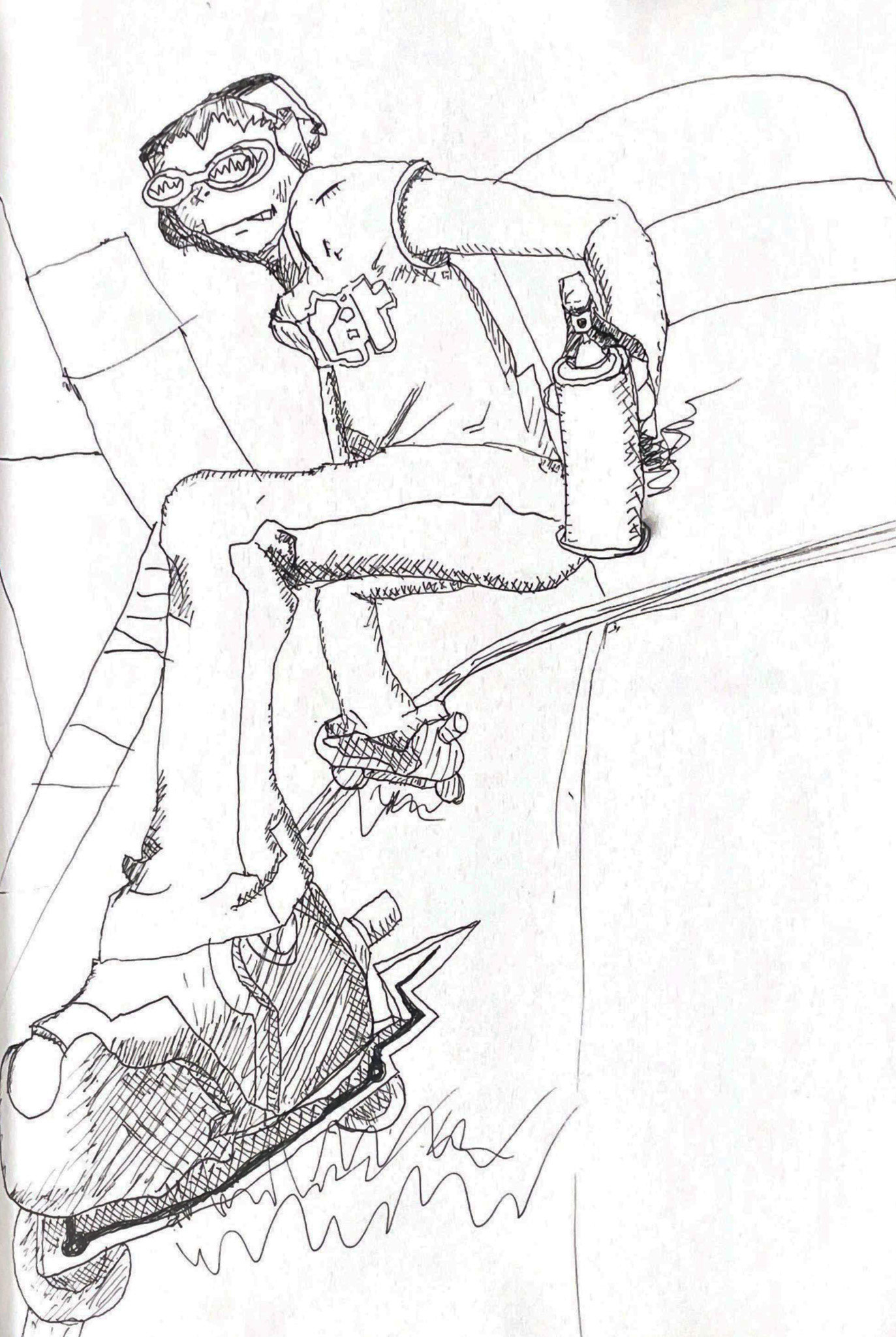 Character Study I (Pen on Paper)