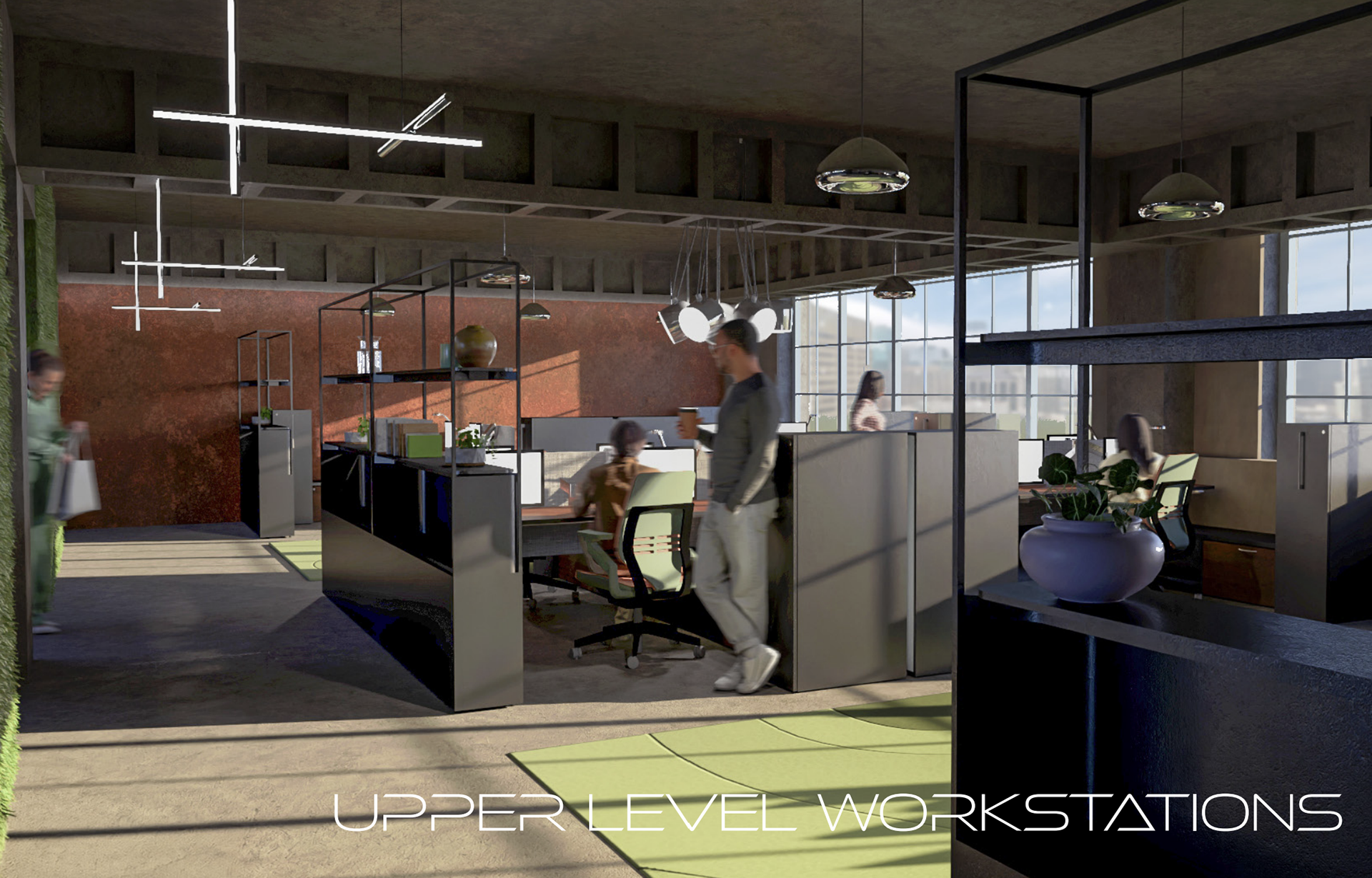 Upper Level Workstations