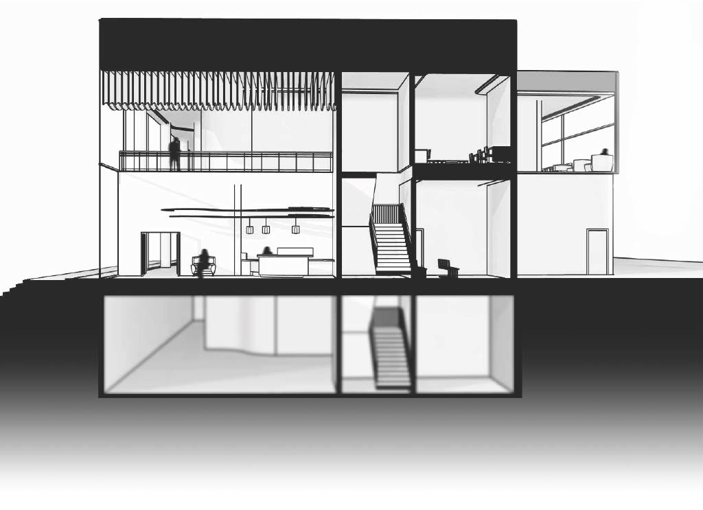 Latitudinal Perspective Section