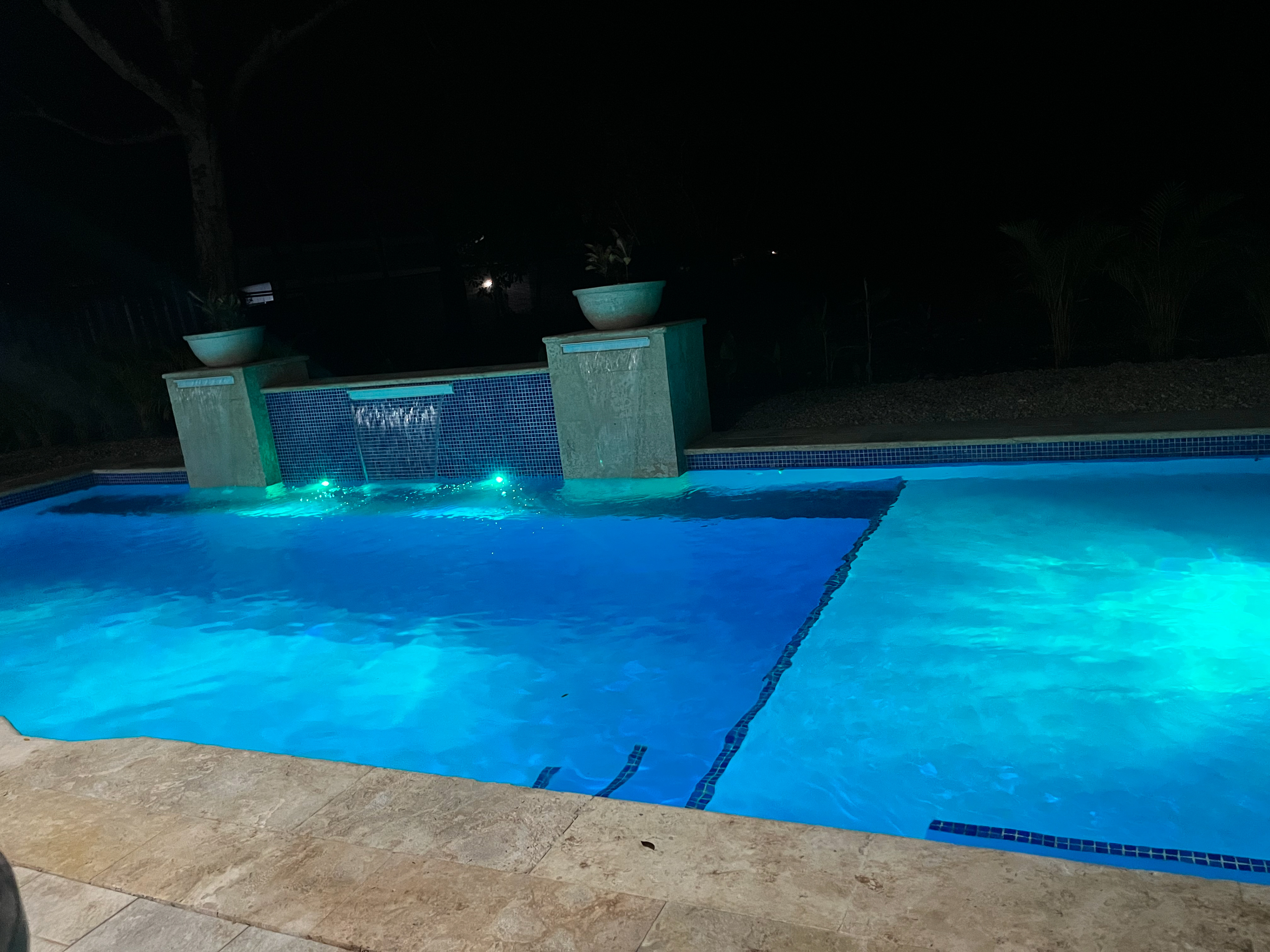 Pool at Night