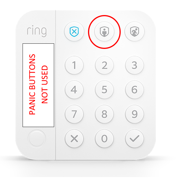 ARM HOME - Enter code followed by home button to enable alarm system but disable motion sensors