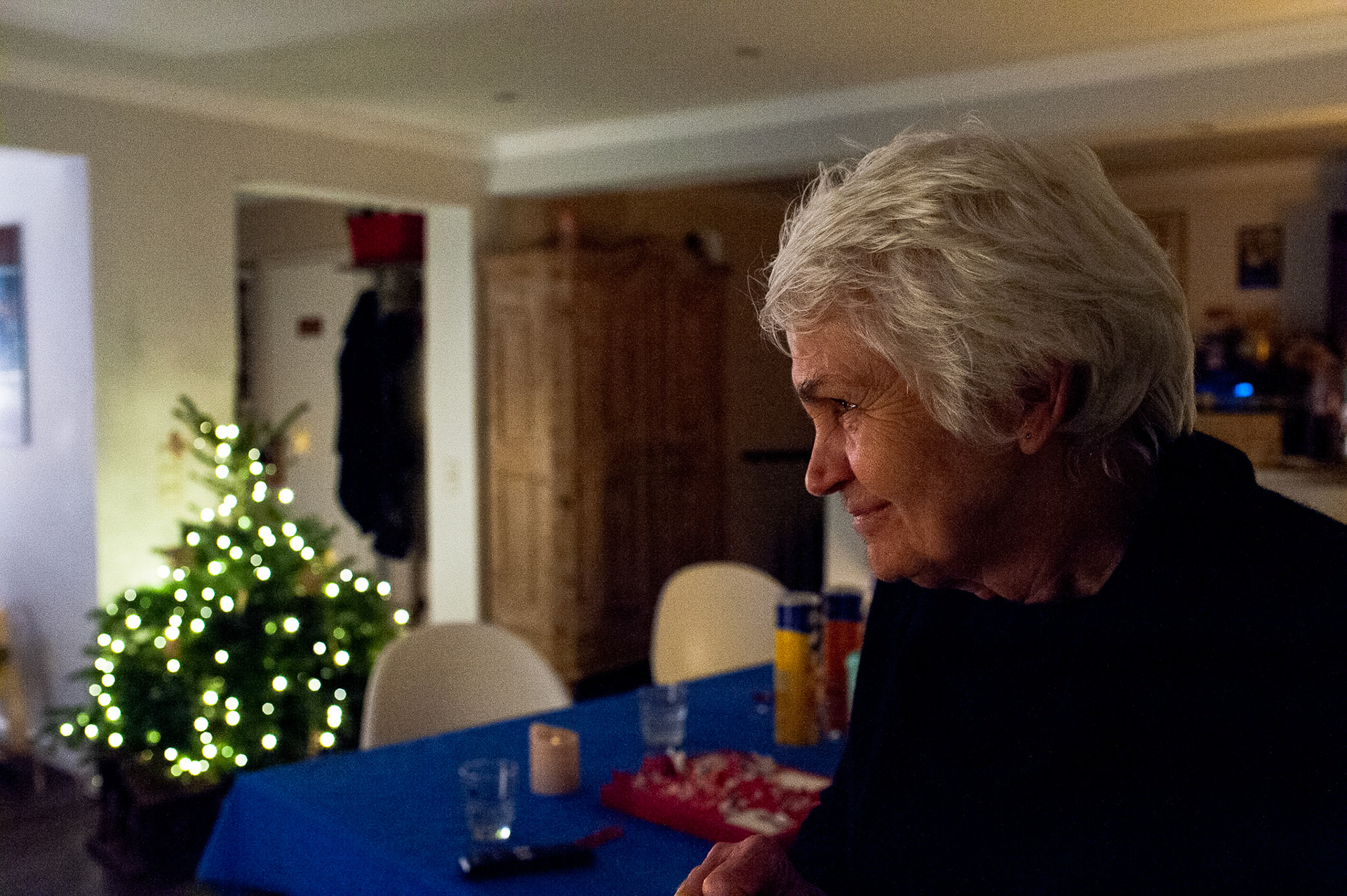 Mom. Oberhausen, Germany, January 1, 2023.