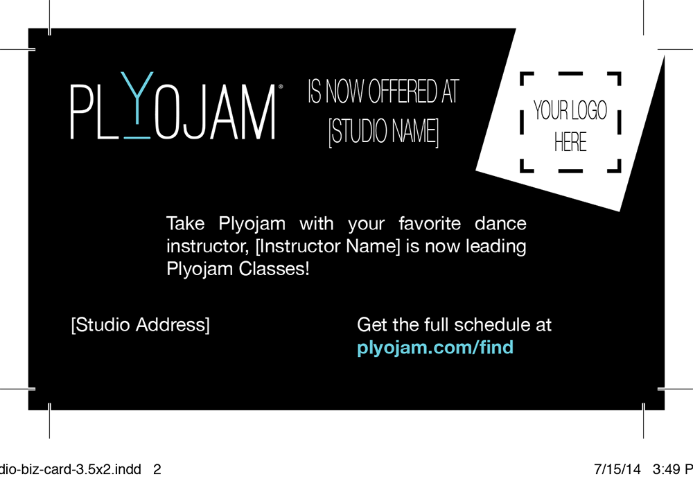 Studio Template Card