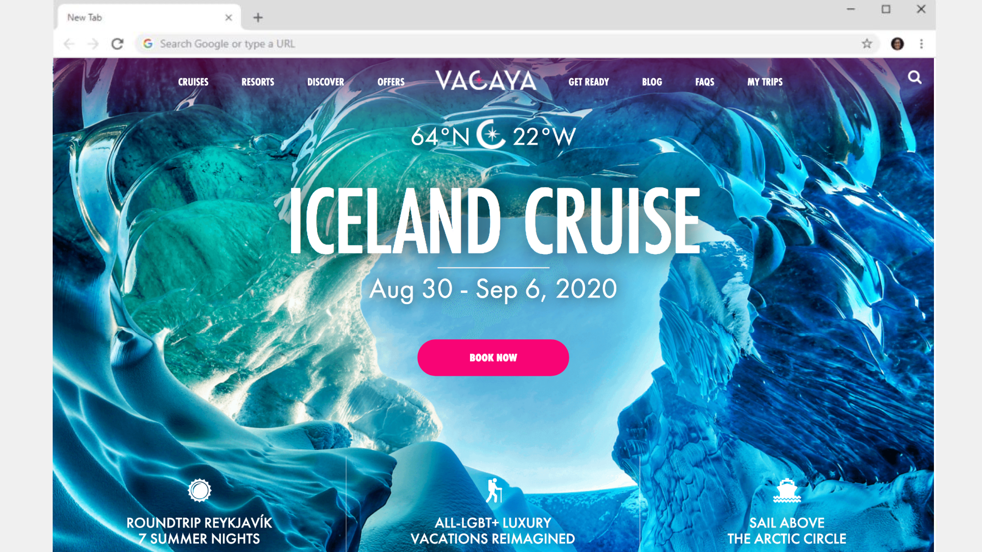 Web Design for VACAYA