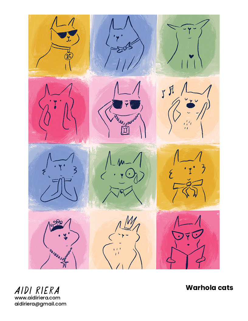 Warhola cats