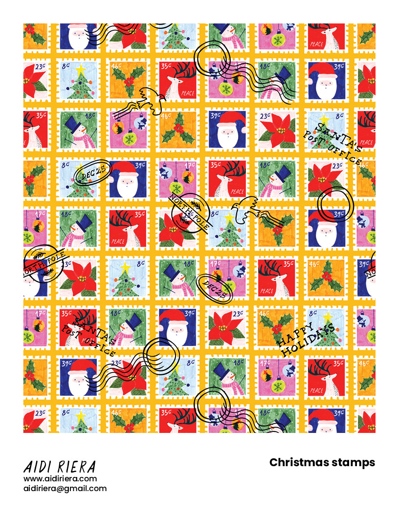 Christmas stamps