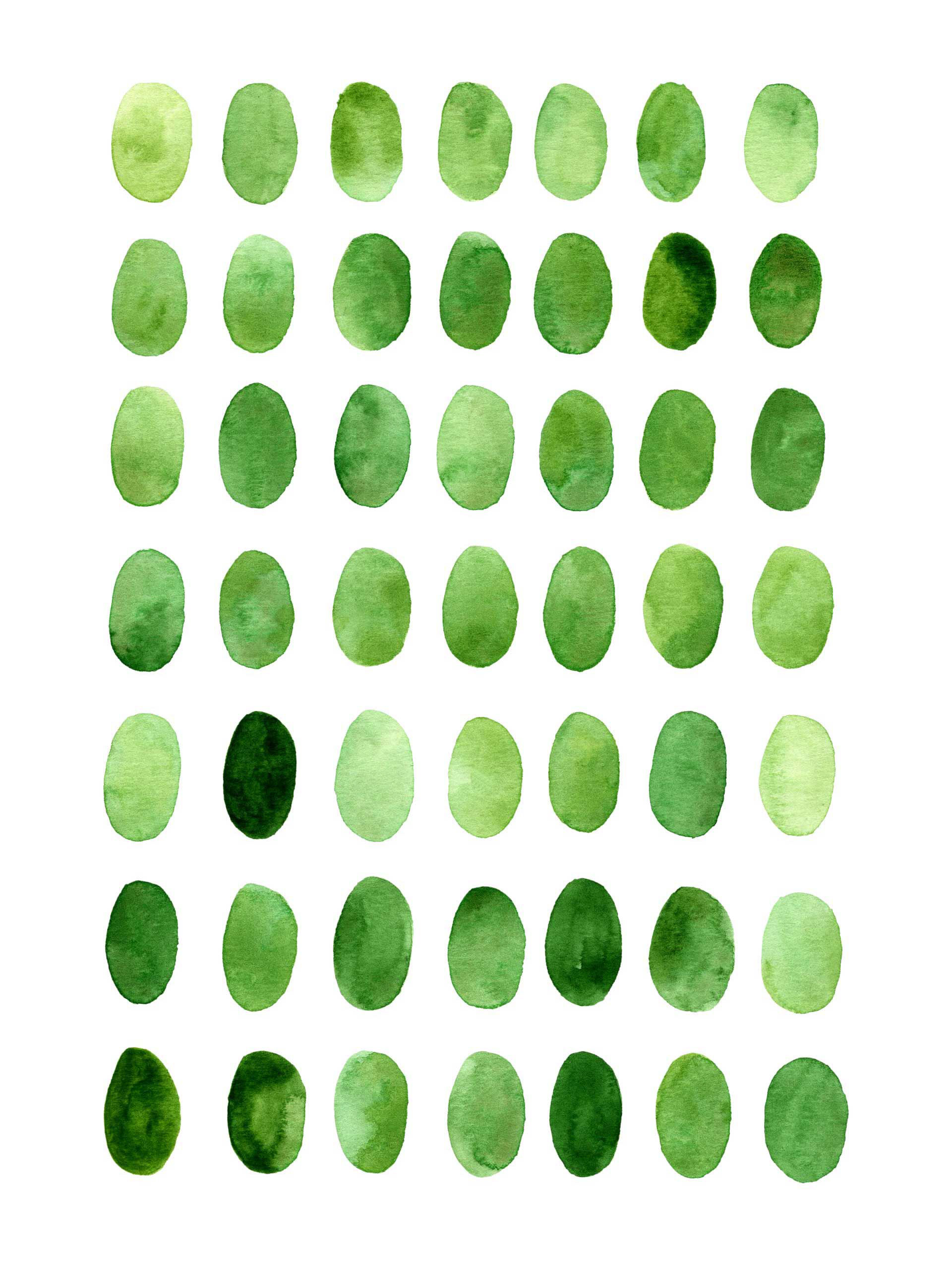 Green ovals